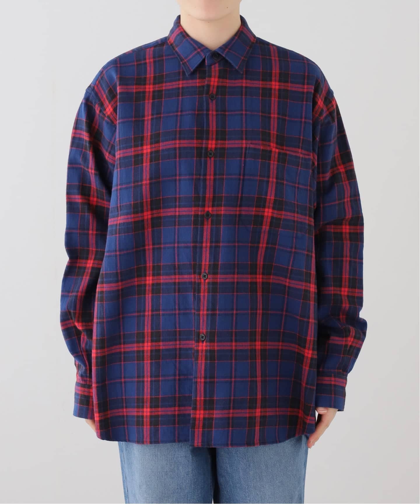 一部店舗+WEB限定》oblada / オブラダ CHECK AUTHNTIC SHIRT（シャツ
