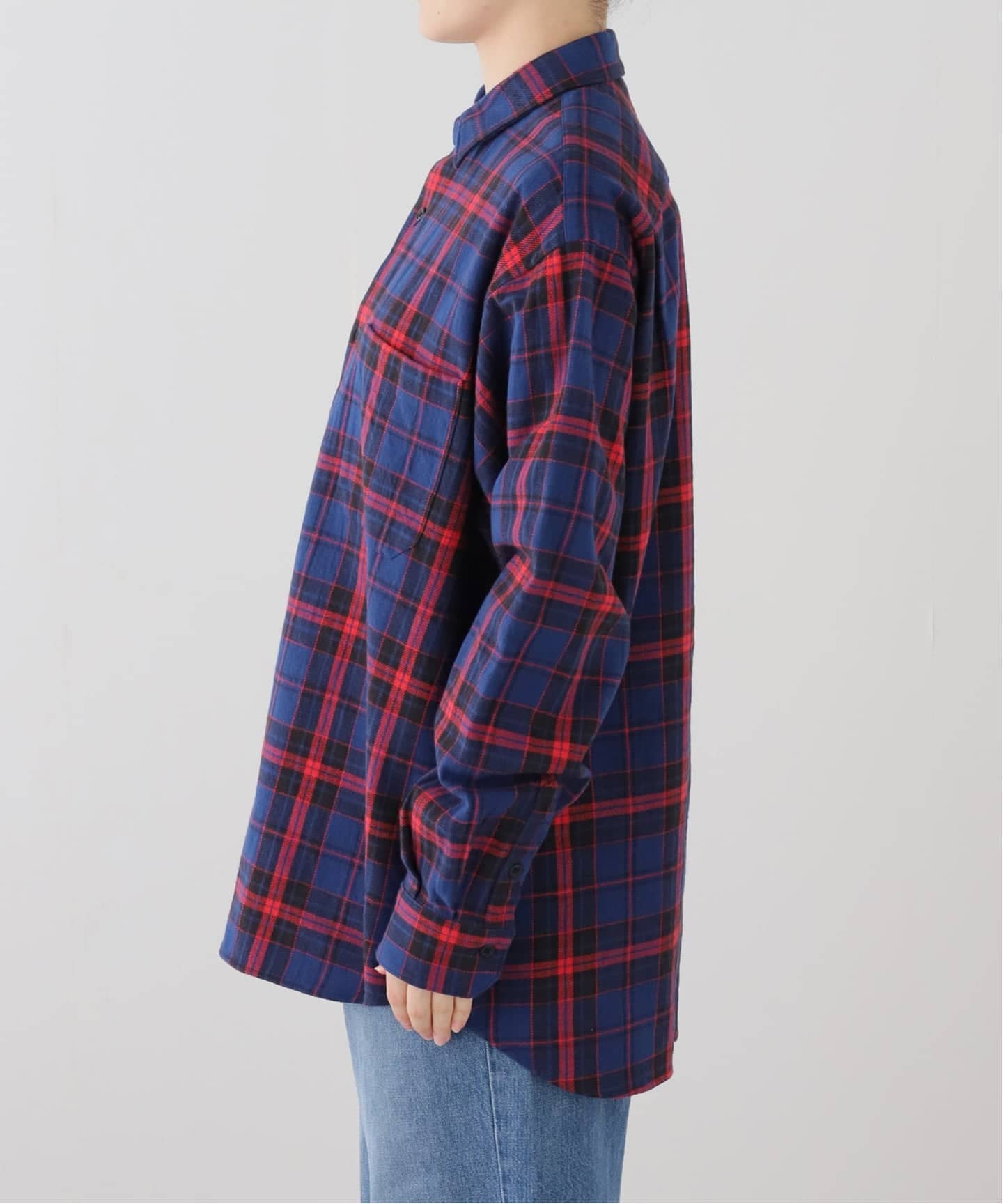 限定値下げoblada / オブラダ CHECK AUTHNTIC SHIRT 一部店舗+WEB限定》oblada / オブラダ CHECK AUTHNTIC SHIRT（シャツ