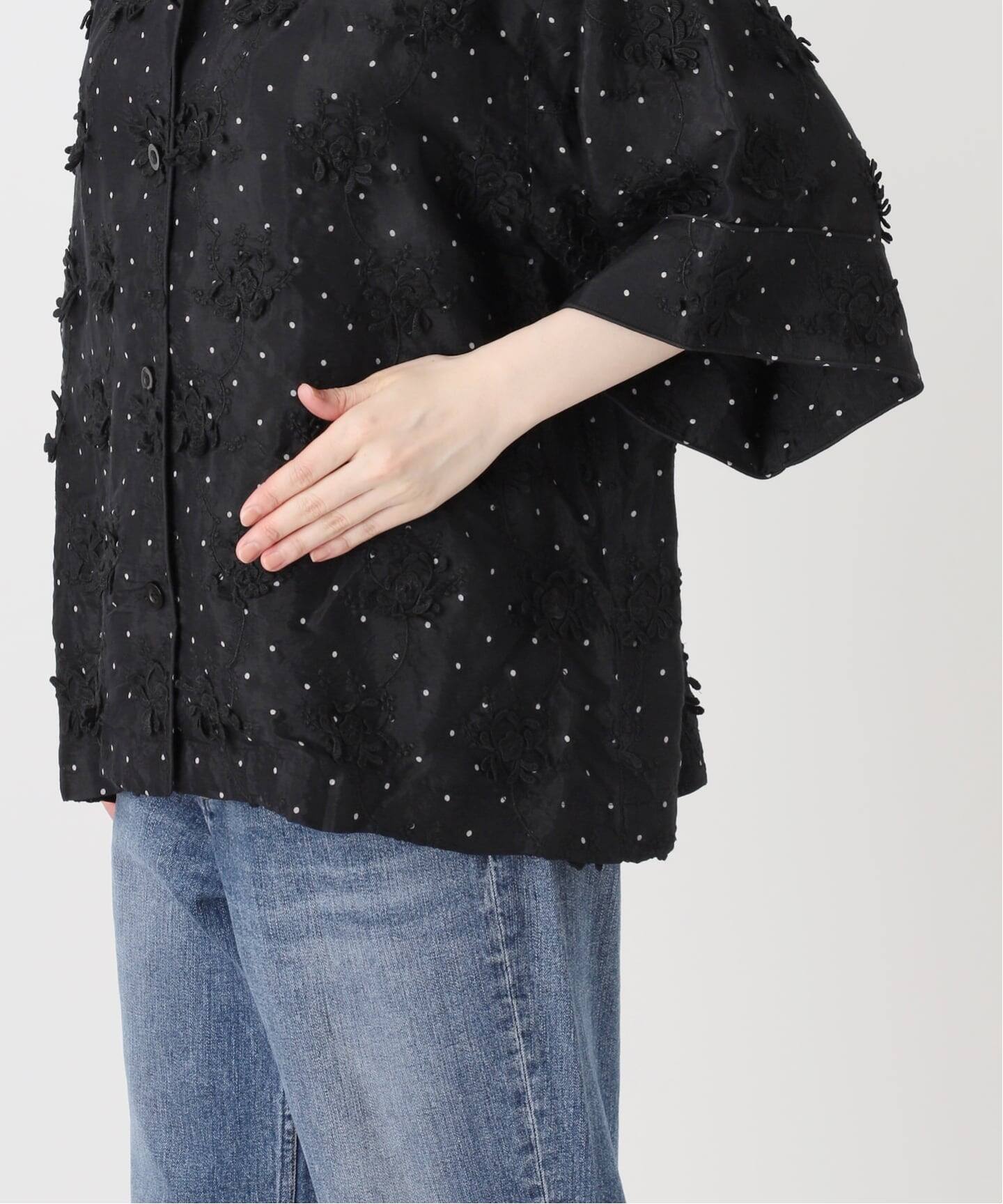 トップス crinklecrinklecrinkle 3D embroidery dot crinkle crinkle crinkle/クリンクル クリンクル クリンクル】3D