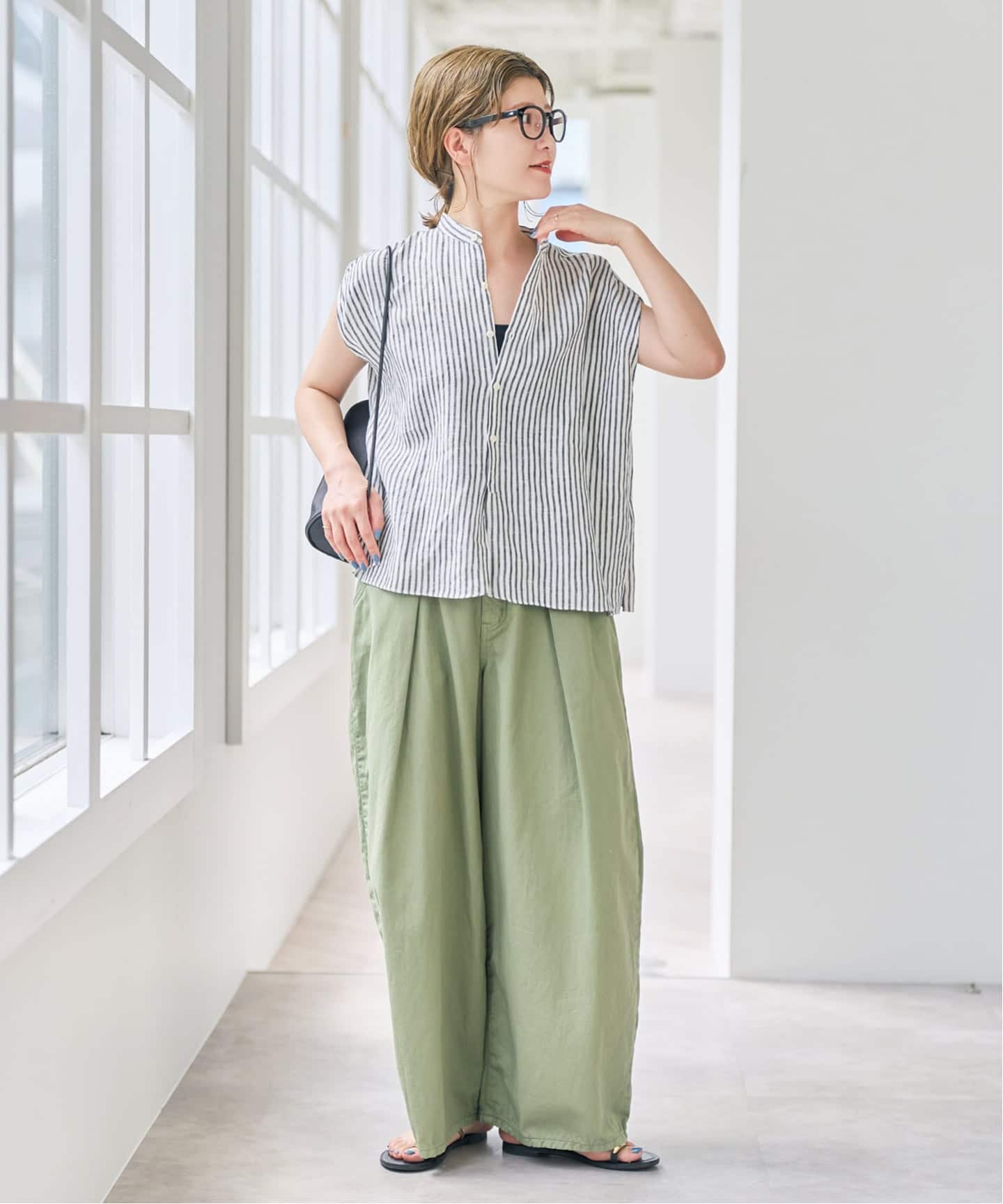 スピック&amp;スパン人気ブランド！！TICCAフレンチスリーブシャツ Spick & Span（スピックアンドスパン）の「【TICCA】フレンチスリーブ