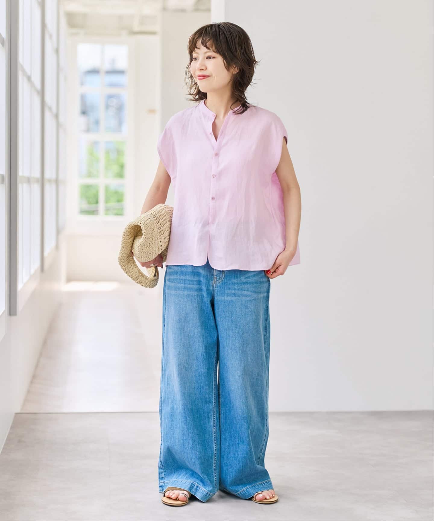 TICCA / ティッカ リネンフレンチシャツ（シャツ／ブラウス）｜Spick