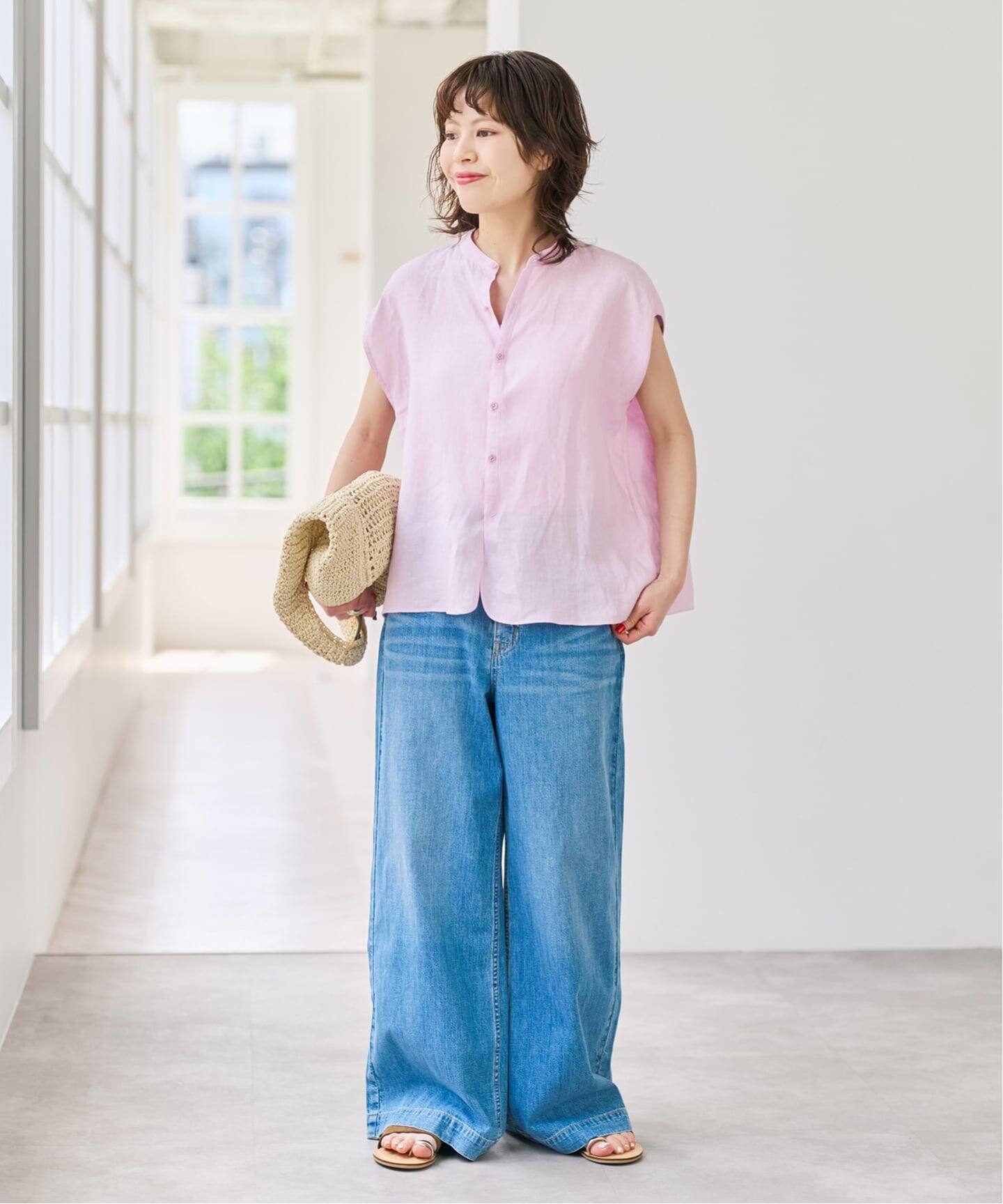 TICCA / ティッカ リネンフレンチシャツ（シャツ／ブラウス）｜Spick 