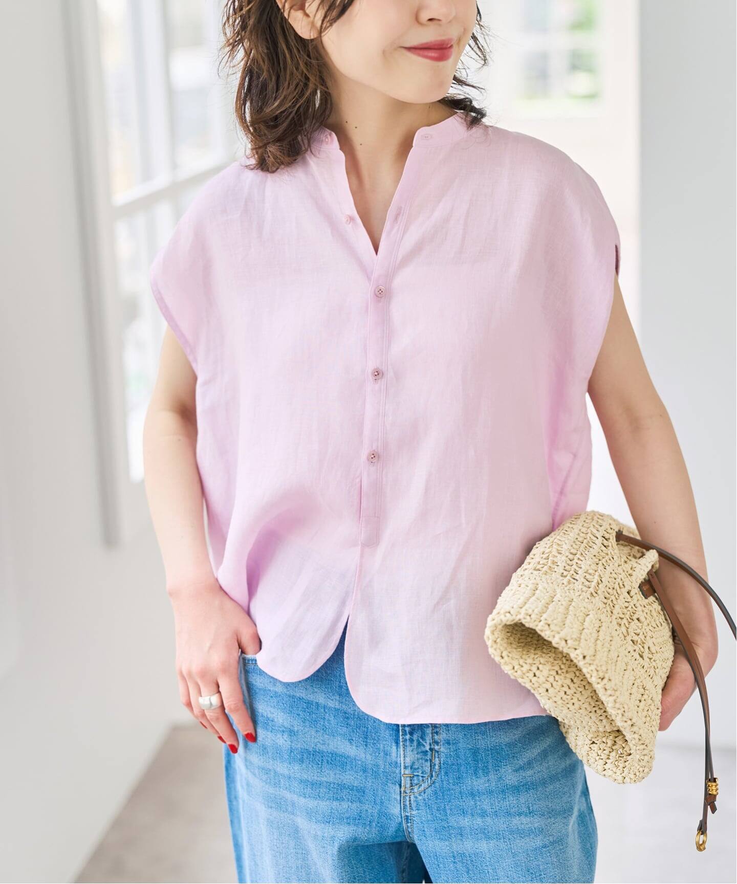 TICCA / ティッカ リネンフレンチシャツ（シャツ／ブラウス）｜Spick 