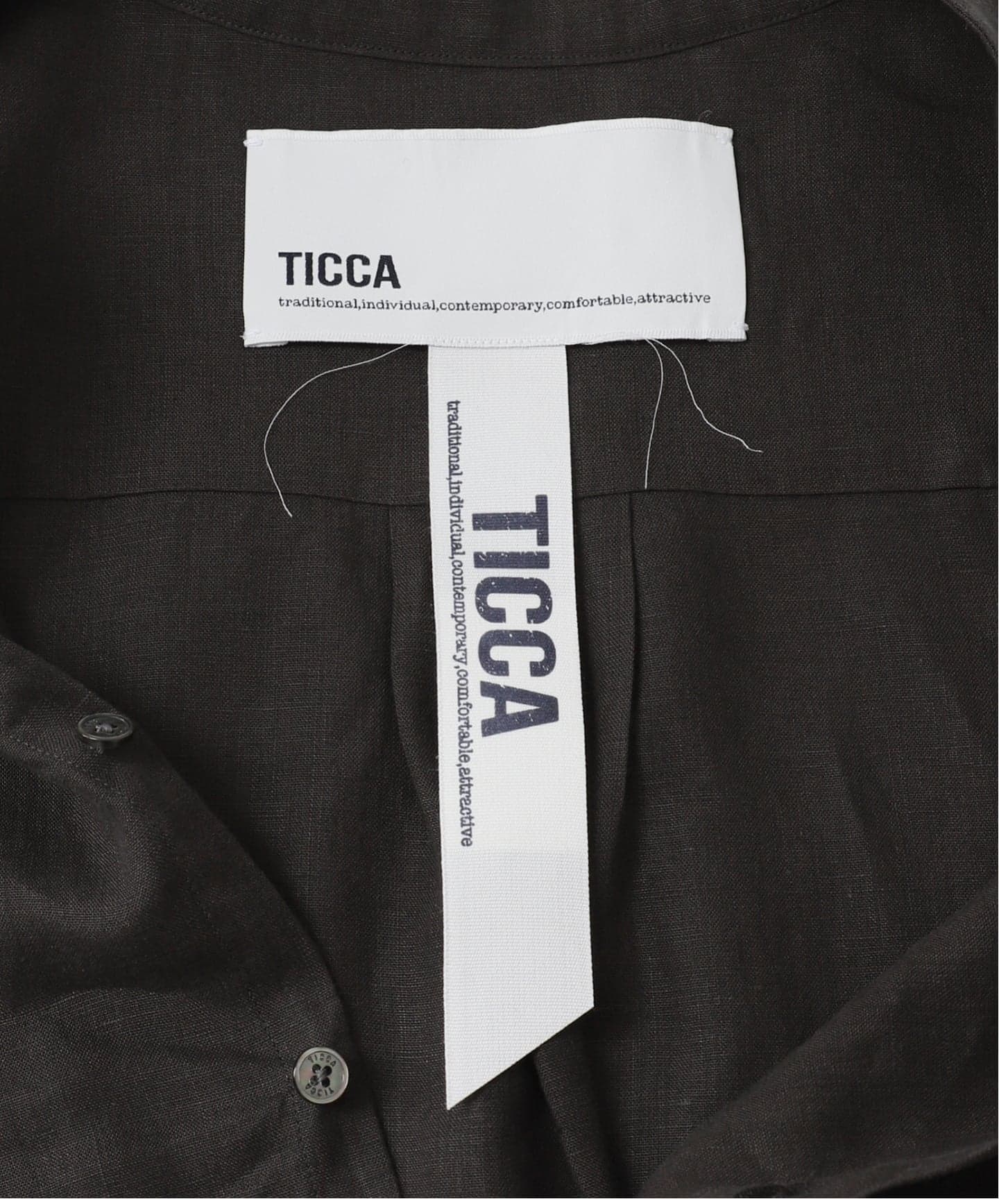 TICCA / ティッカ リネンフレンチシャツ（シャツ／ブラウス）｜Spick