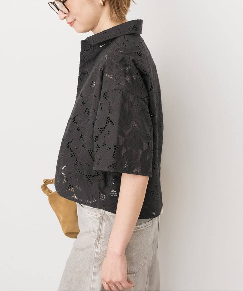 TICCA / ティッカ 別注レース半袖シャツ*（シャツ／ブラウス）｜Spick 