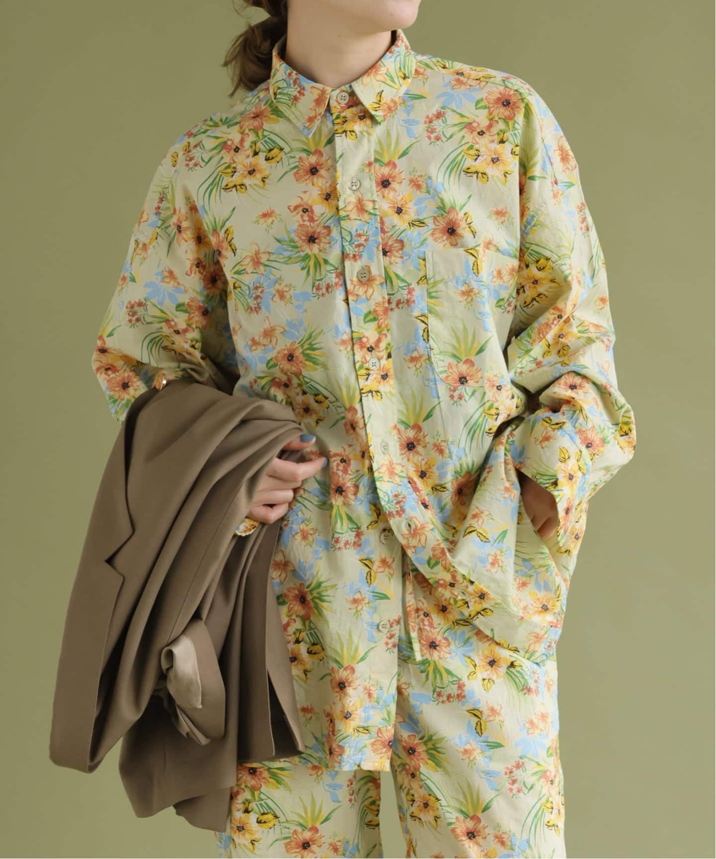 VIAN / ヴィアン 別注 Flower Big Shirt（シャツ／ブラウス）｜Spick