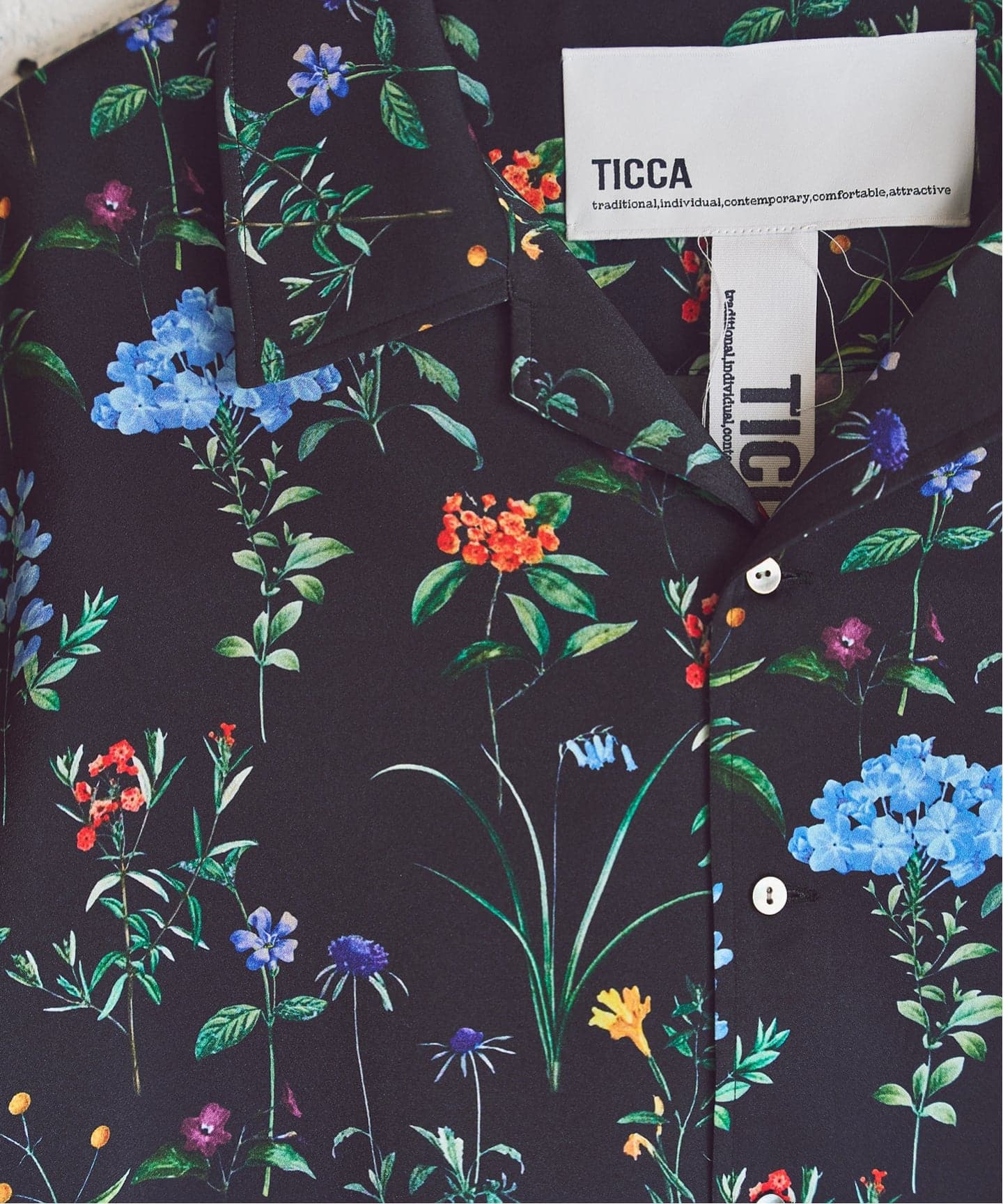 TICCA / ティッカ 別注フラワープリントシャツ（シャツ／ブラウス