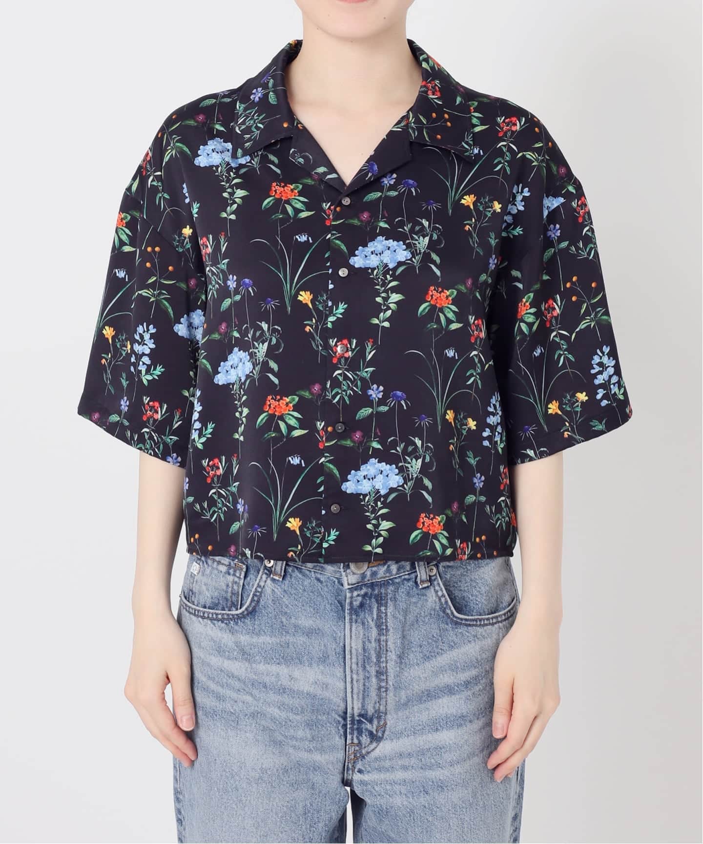 TICCA / ティッカ 別注フラワープリントシャツ（シャツ／ブラウス