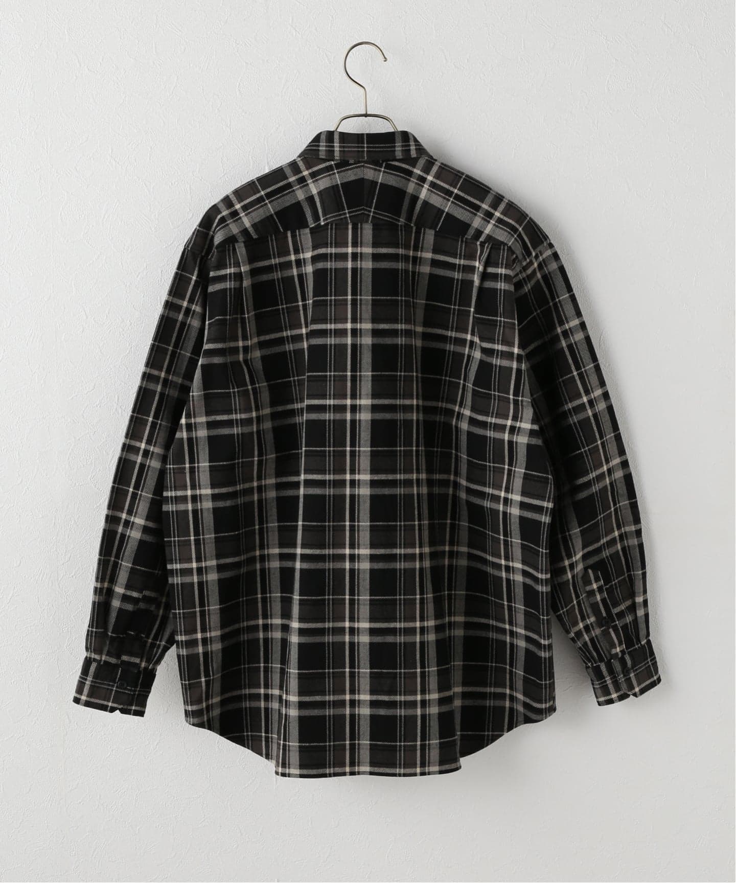 一部店舗+WEB限定》oblada / オブラダ 別注CHECK AUTHENTIC SHIRT