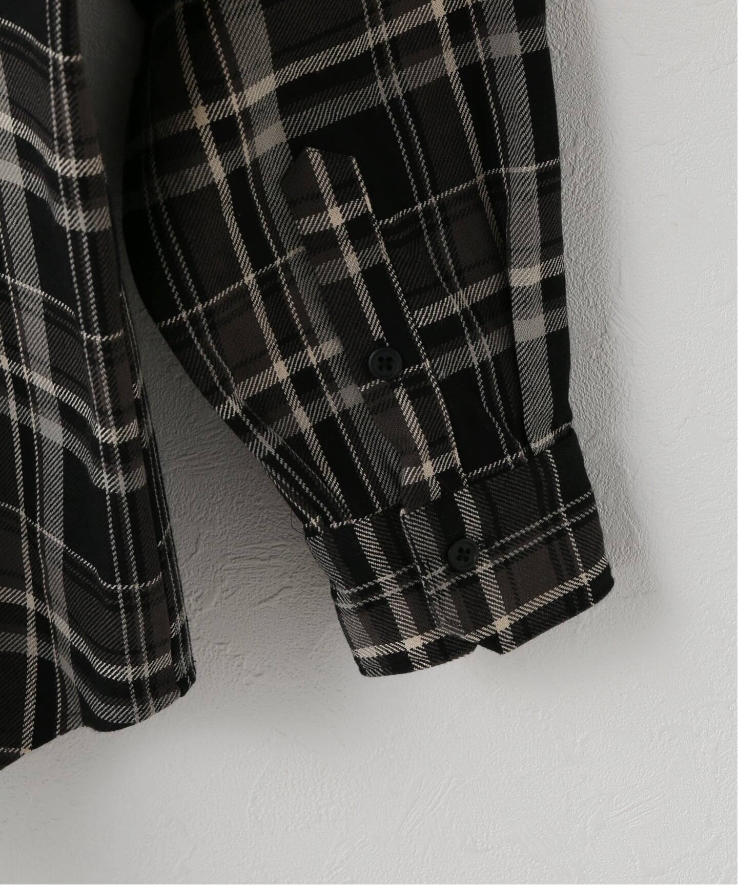 一部店舗+WEB限定》oblada / オブラダ 別注CHECK AUTHENTIC SHIRT 