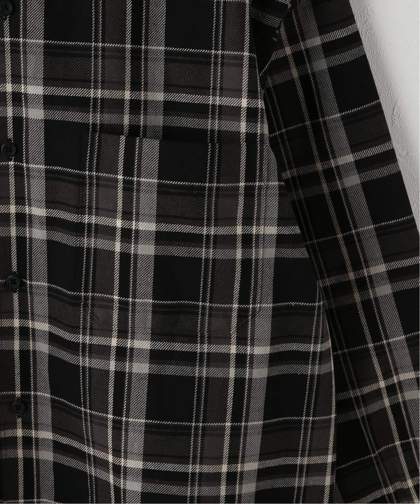 一部店舗+WEB限定》oblada / オブラダ 別注CHECK AUTHENTIC SHIRT