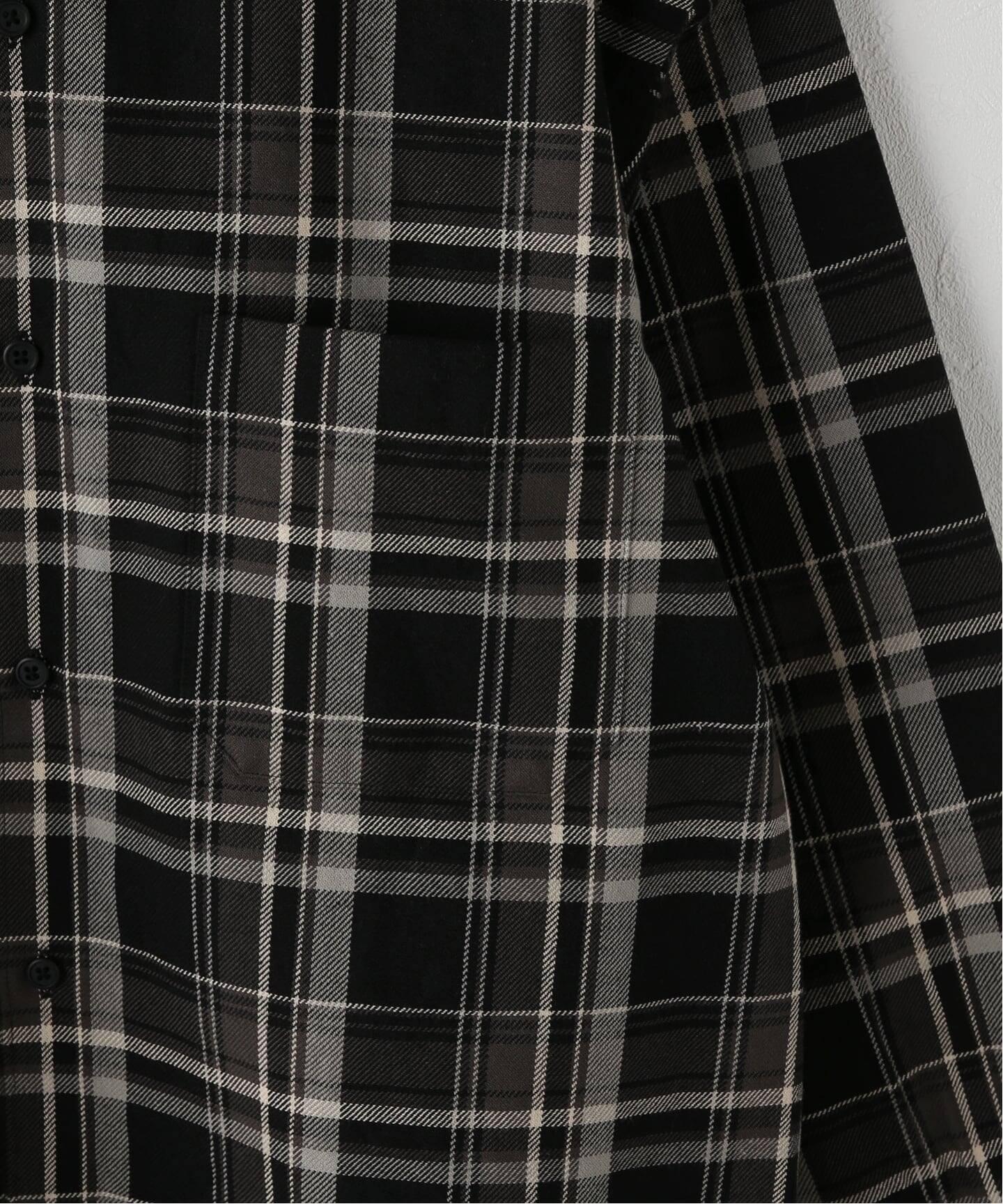一部店舗+WEB限定》oblada / オブラダ 別注CHECK AUTHENTIC SHIRT 