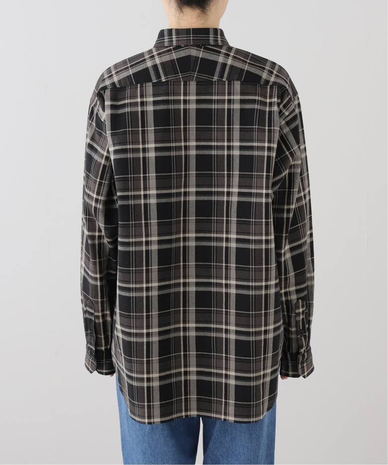 一部店舗+WEB限定》oblada / オブラダ 別注CHECK AUTHENTIC SHIRT 