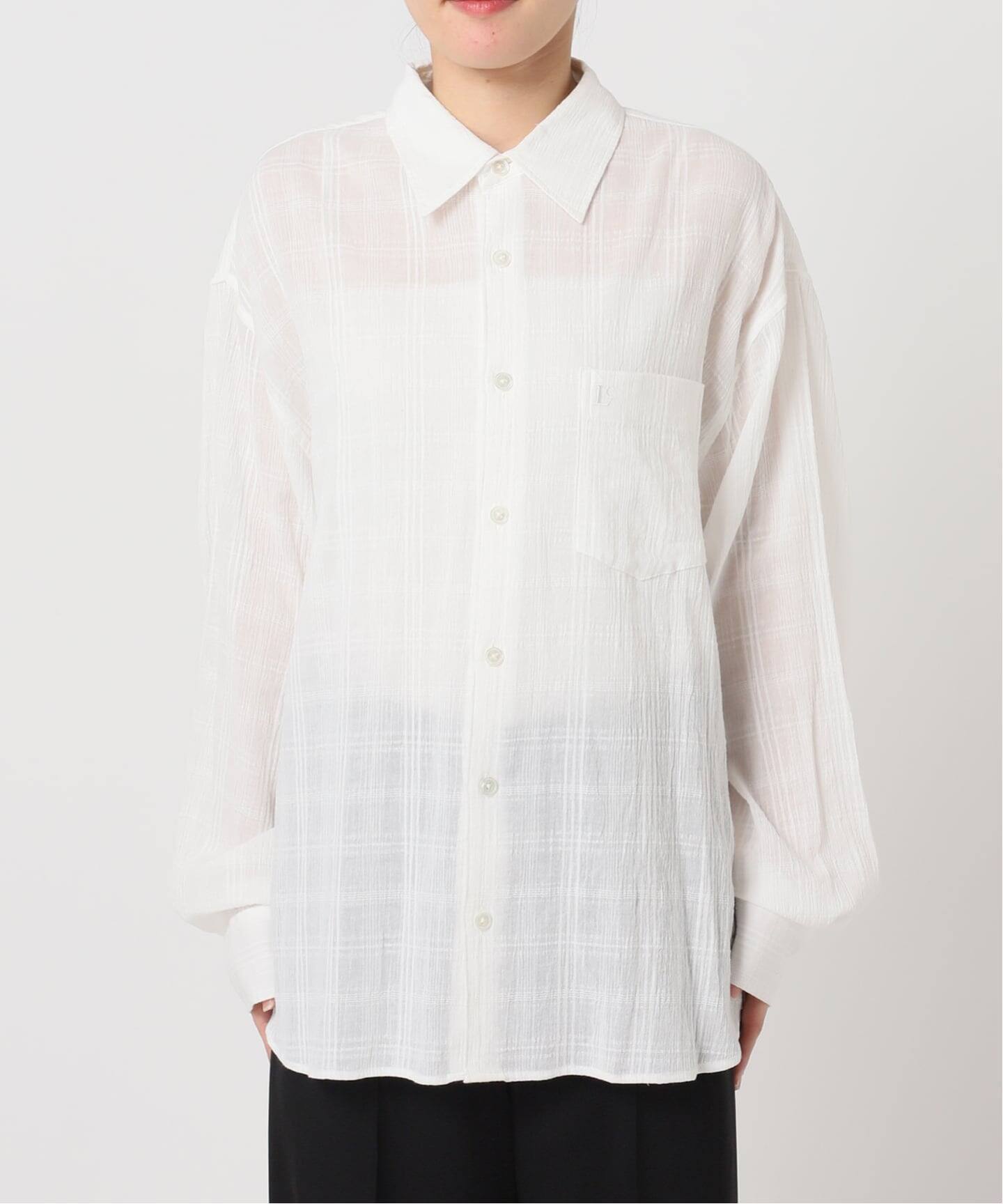LOW CLASSIC Lc / ロウ クラシック エルシー OVERSIZED LC CHECKED 