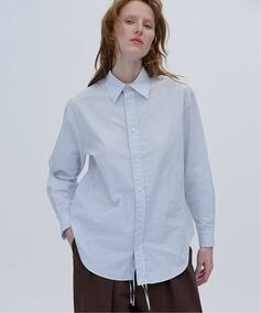 一部店舗+WEB限定》Glyph Stripe Gathered String Shirt（シャツ 