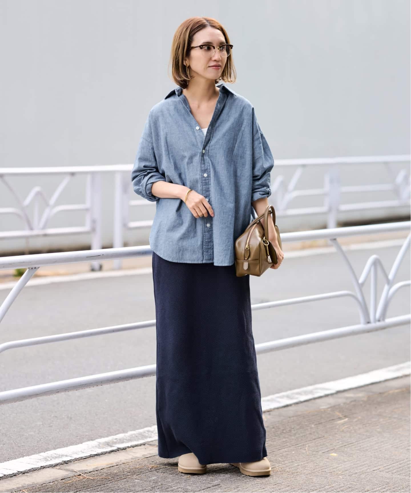 ≪追加≫ダンガリーシャツ（シャツ／ブラウス）｜FRAMeWORK（フレーム