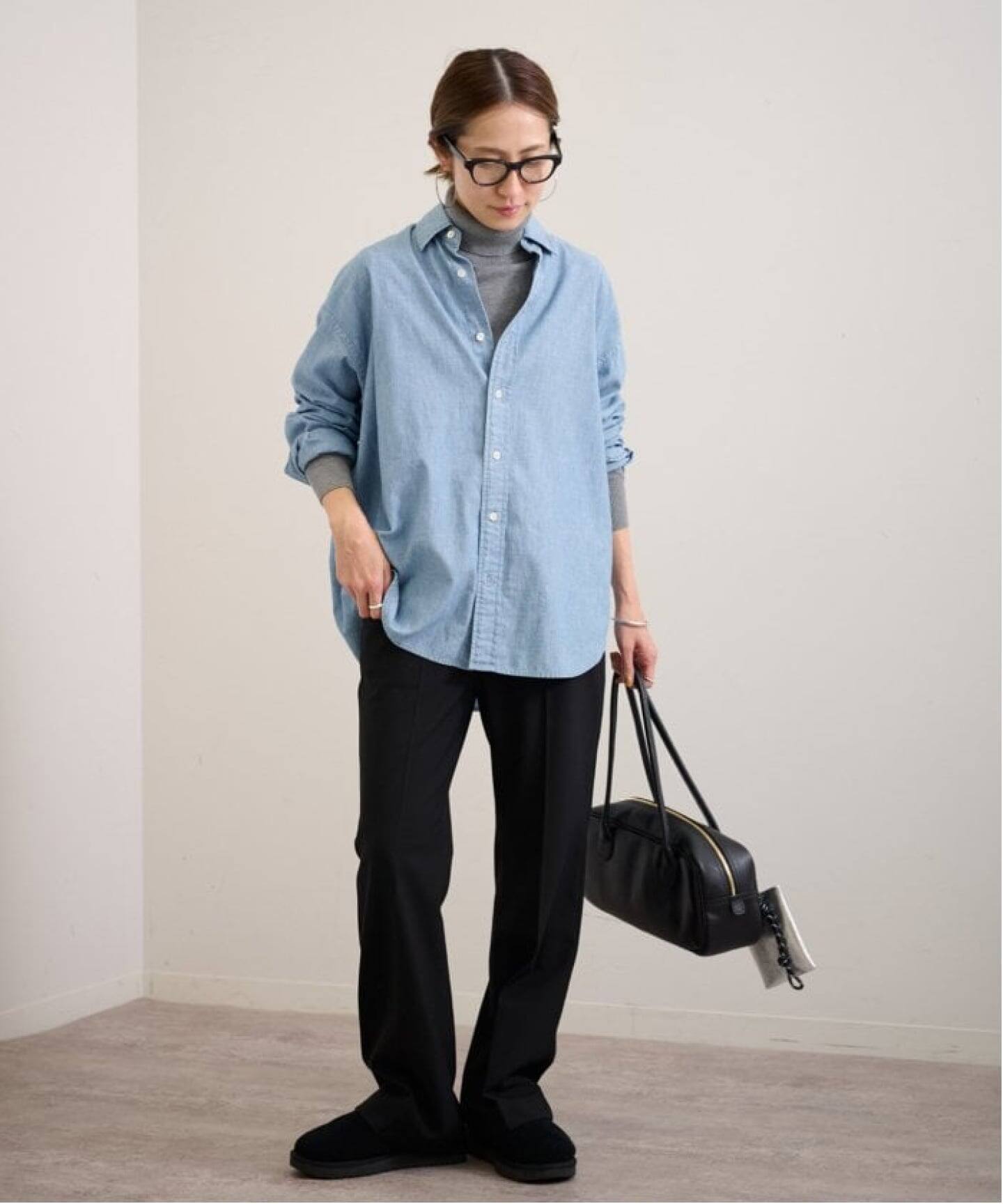 25SS FRAMeWORK フレームワーク　ダンガリーシャツ ≪追加予約≫ダンガリーシャツ（シャツ／ブラウス）｜FRAMeWORK