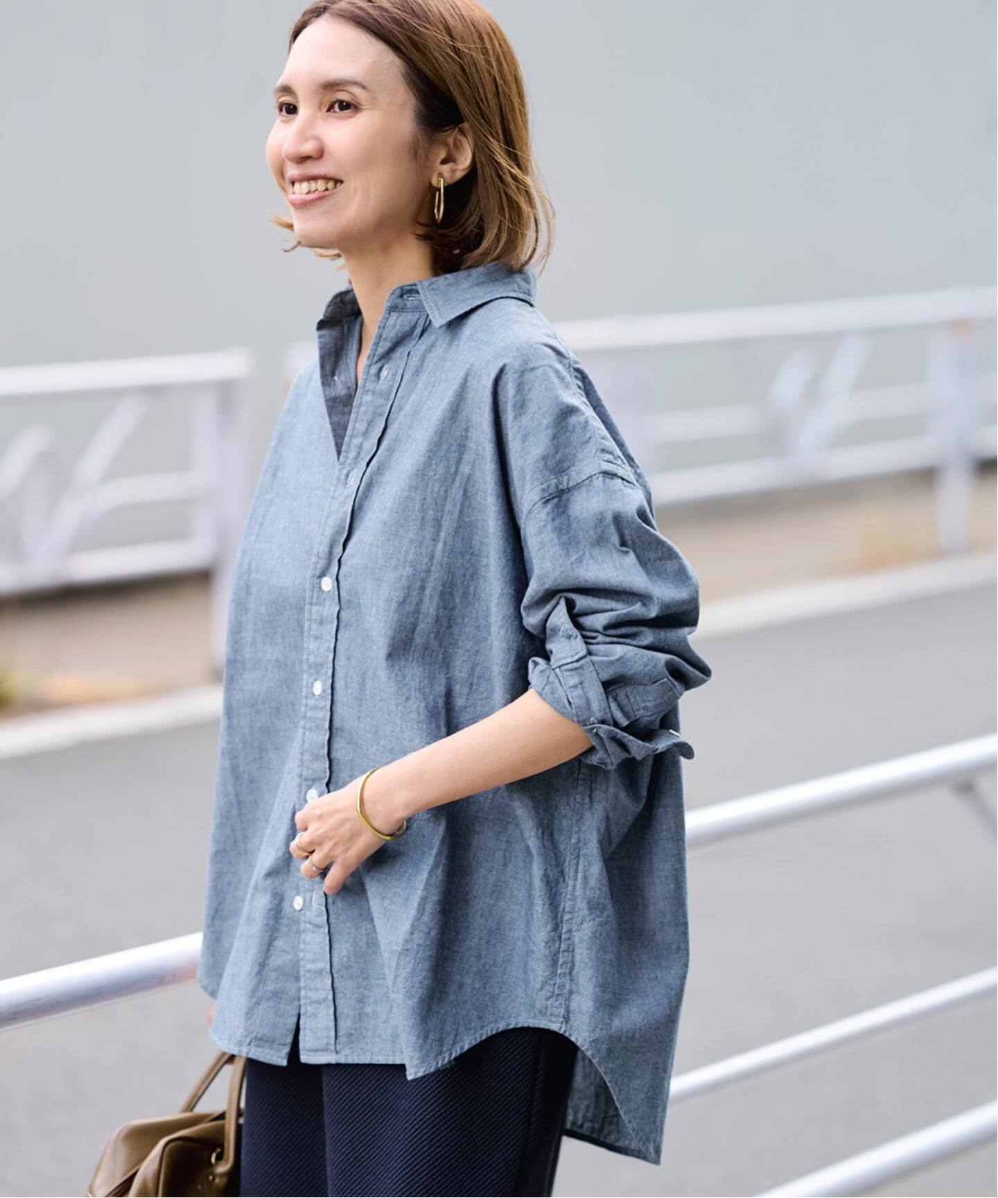 FRAMeWORK  新品★ダンガリーシャツ FRAMeWORK｜≪追加≫ダンガリーシャツ 3 | Rakuten Fashion(楽天