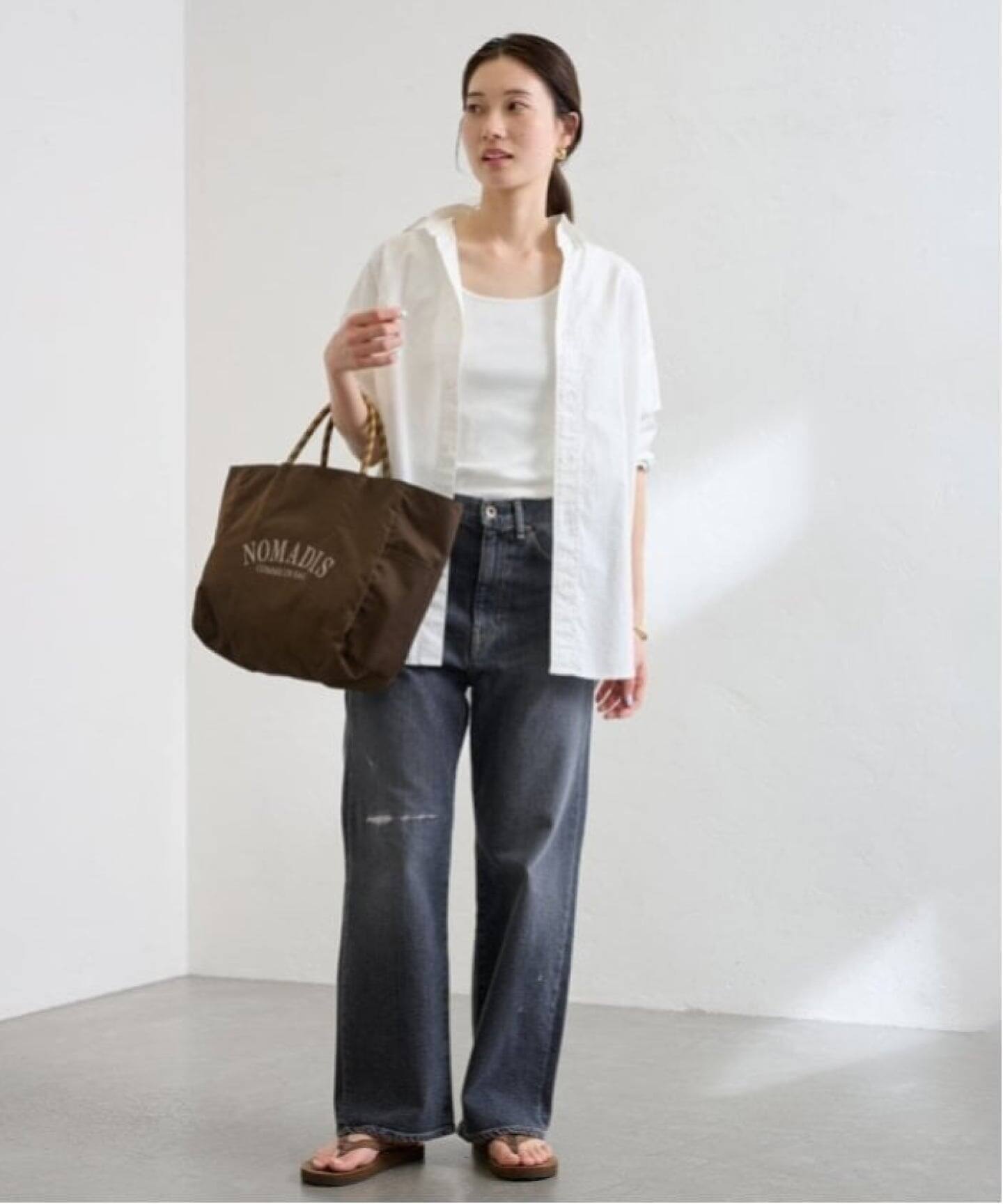 ≪追加≫コットンレギュラーカラーシャツ（シャツ／ブラウス