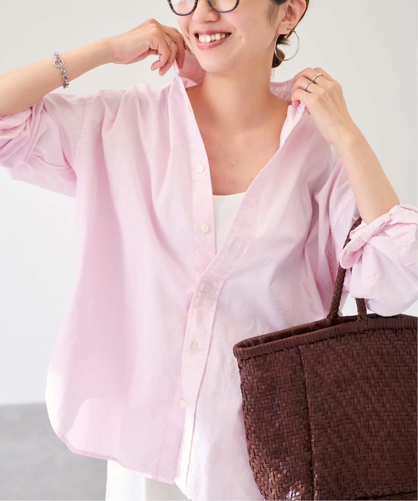 ≪追加予約≫コットンレギュラーカラーシャツ 3（シャツ／ブラウス