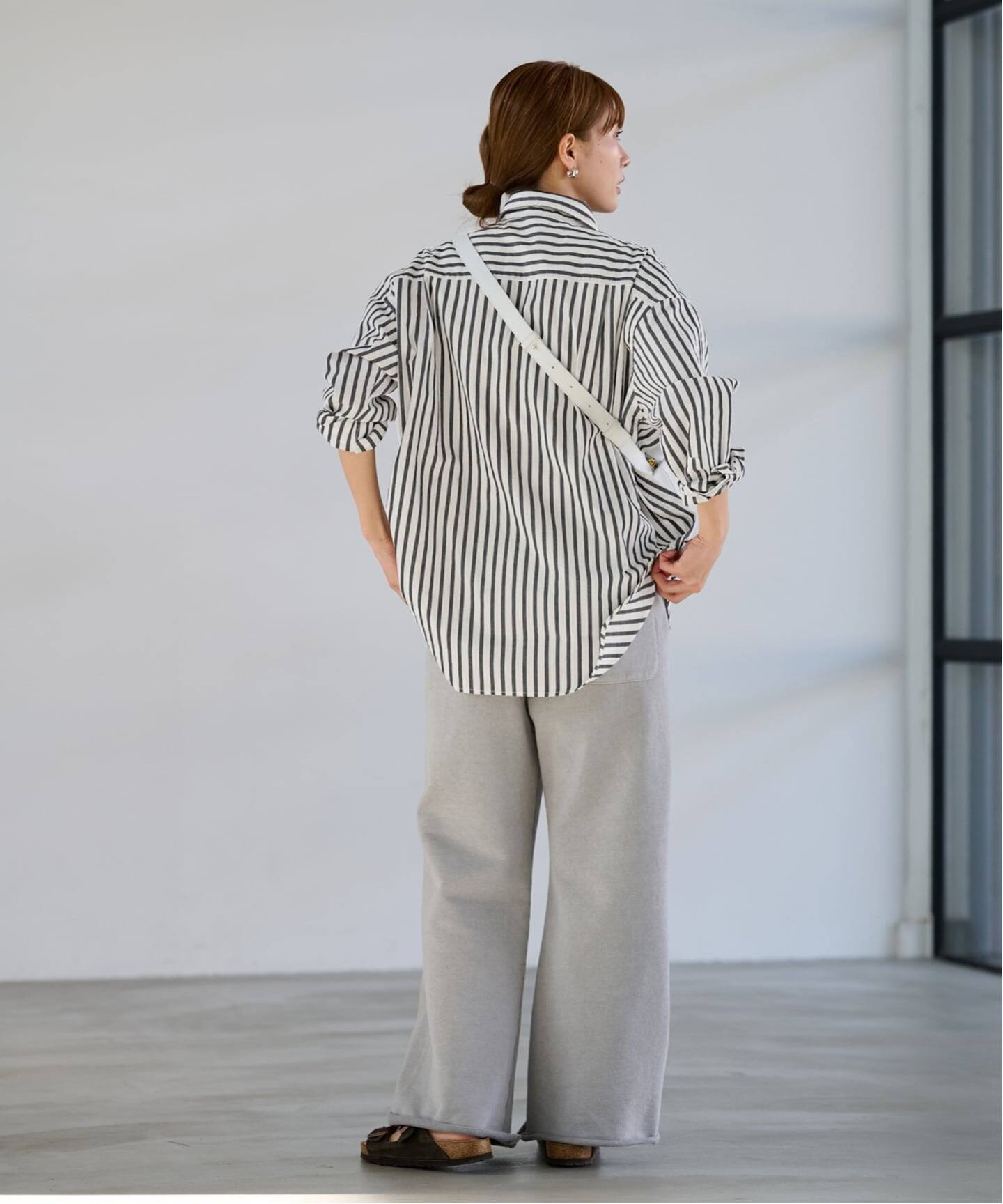 FRAMEWORK WEB限定コットンストライプレギュラーカラーシャツ ≪WEB限定 / 追加≫コットンストライプレギュラーカラーシャツ（シャツ