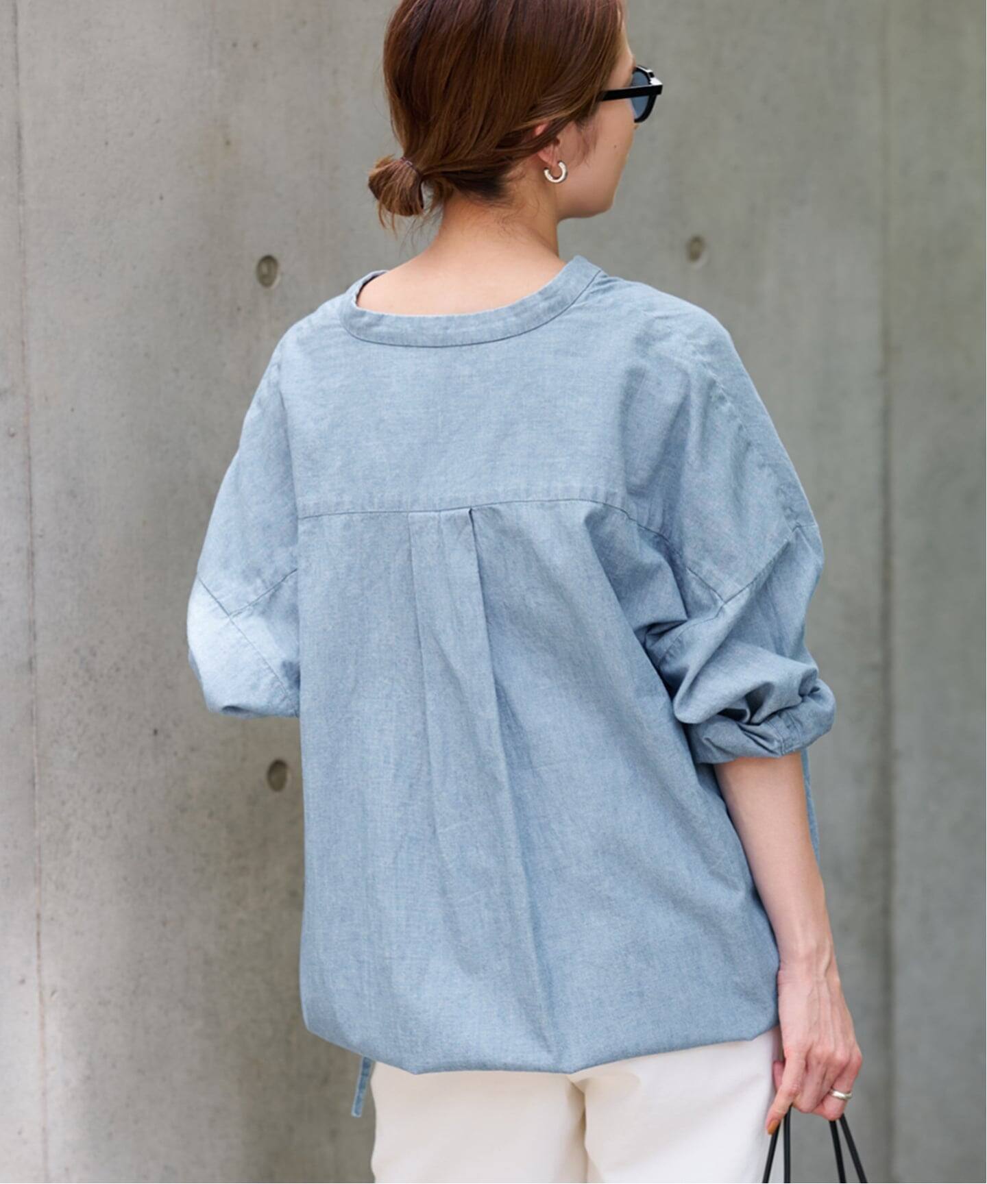 ≪WEB限定 / 追加予約≫ダンガリードロストシャツ（シャツ／ブラウス