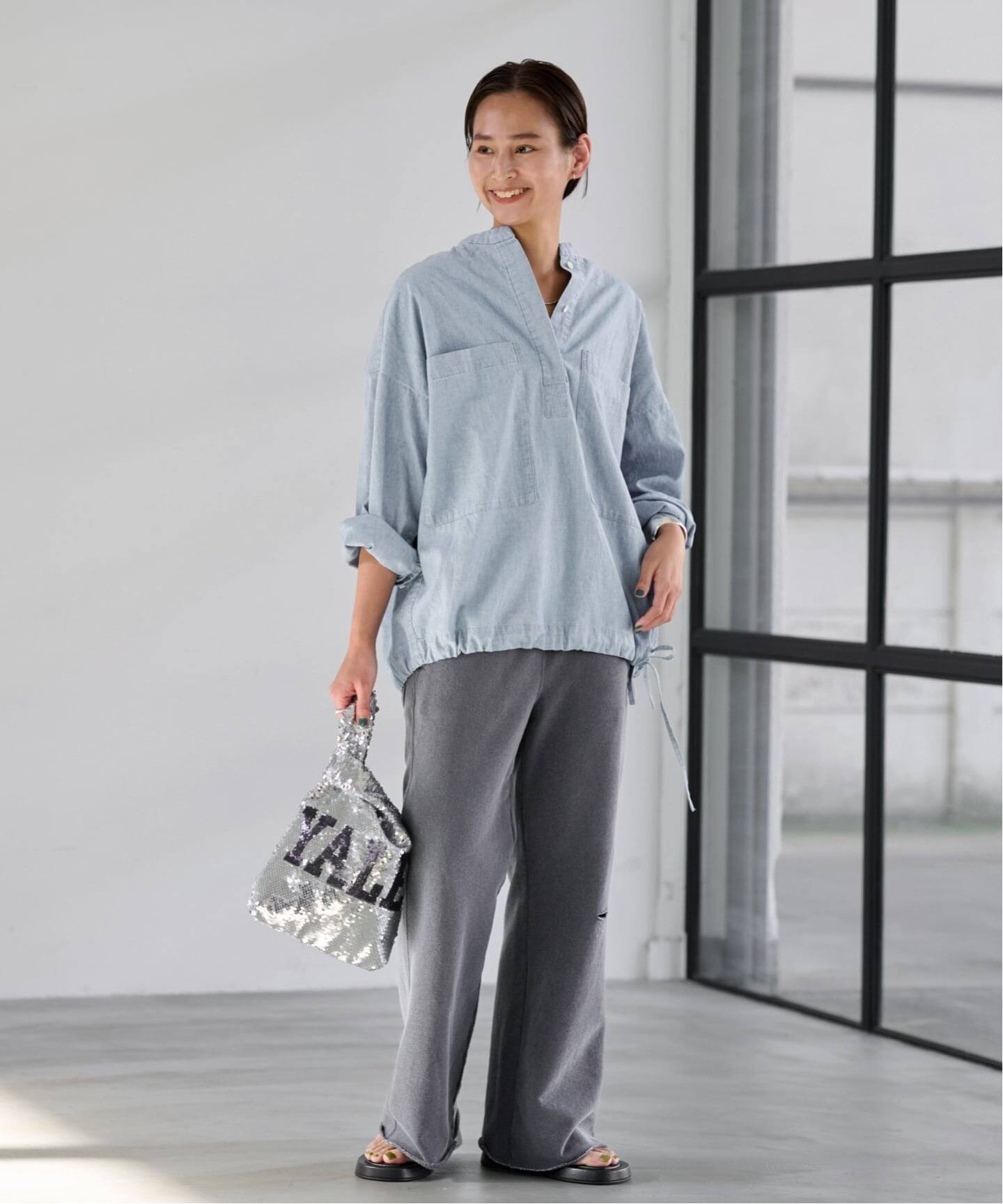 ≪WEB限定 / 追加予約≫ダンガリードロストシャツ（シャツ／ブラウス