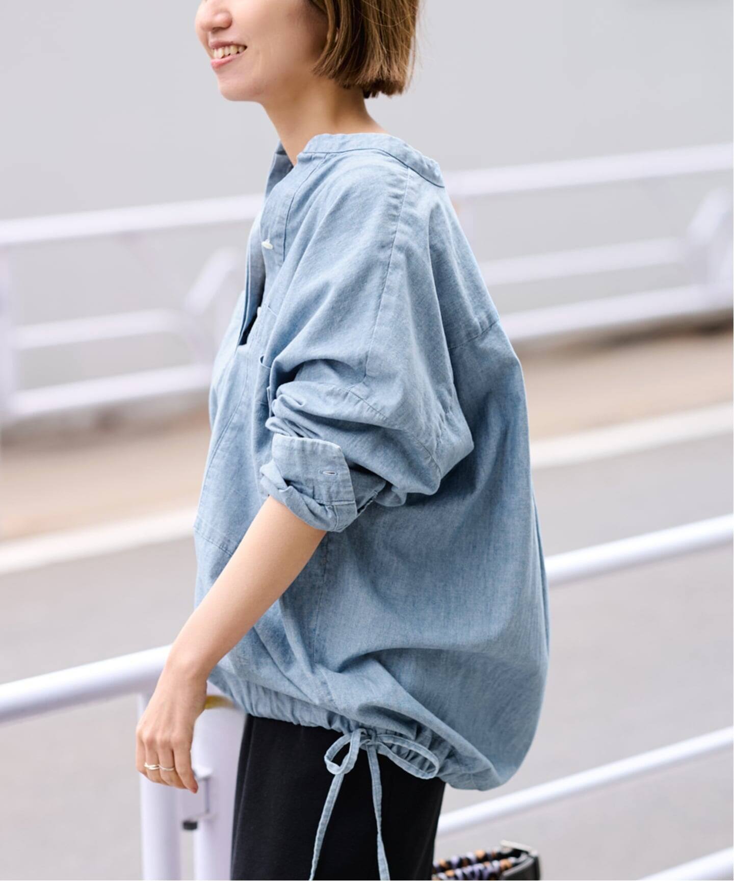 ≪WEB限定 /追加予約≫ダンガリードロストシャツ 3（シャツ／ブラウス