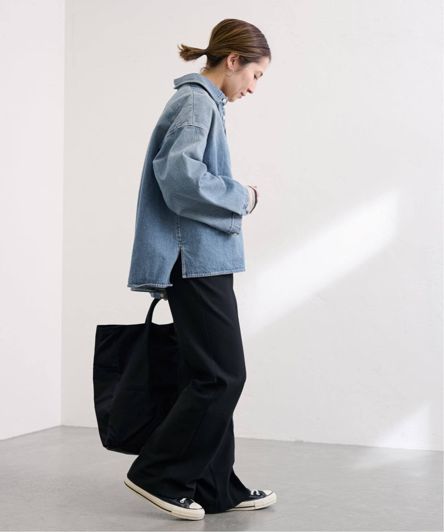 ≪WEB限定 / 追加予約≫デニムプルオーバーシャツ（シャツ／ブラウス