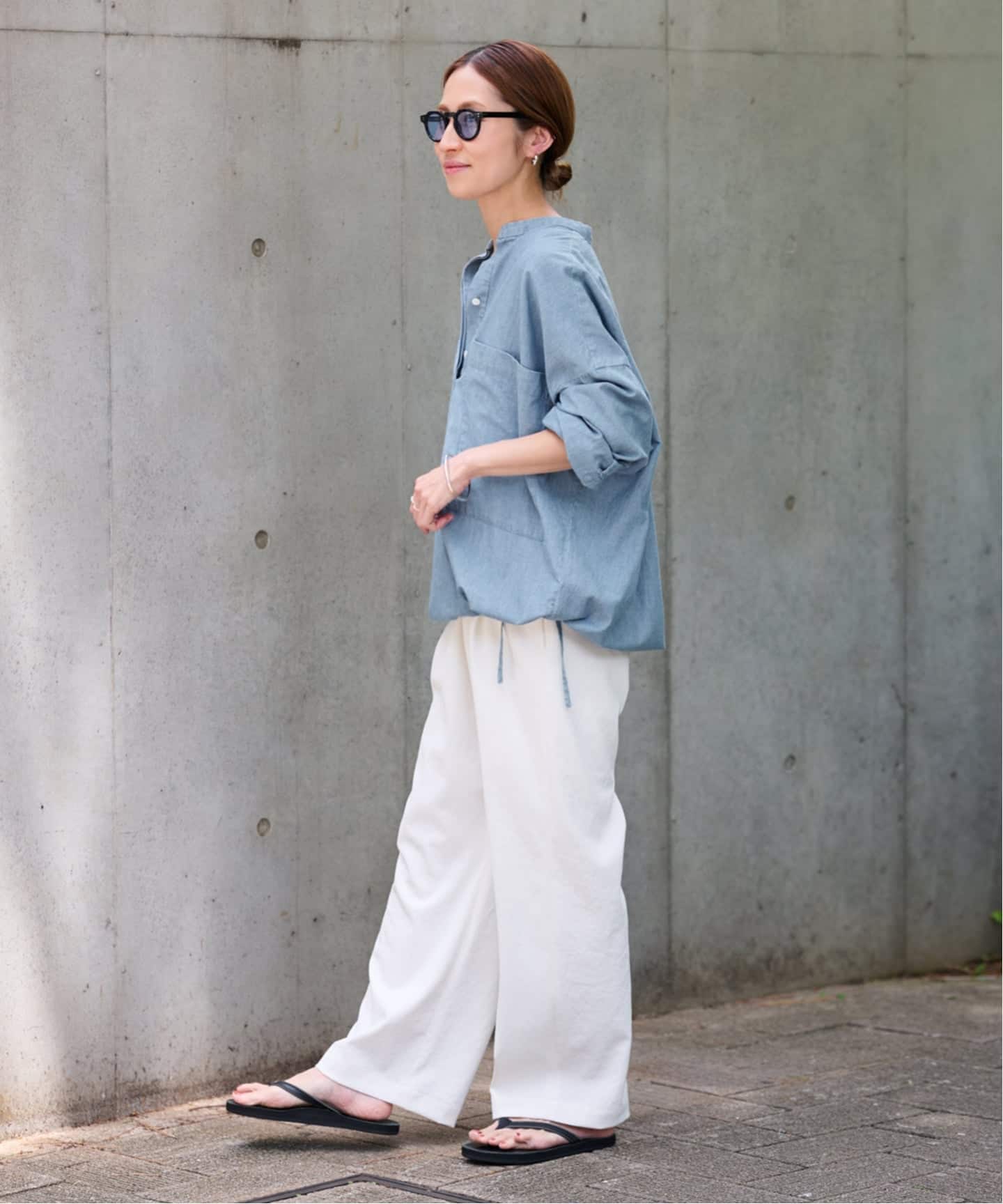 ≪WEB限定 /追加予約≫ダンガリードロストシャツ（シャツ／ブラウス