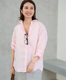 ≪新色 / 追加≫フレンチリネンレギュラーシャツ