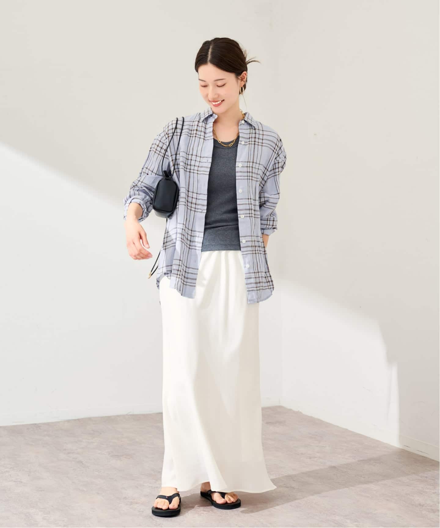≪一部カラーWEB限定 / 追加≫フレンチリネンレギュラーシャツ 3