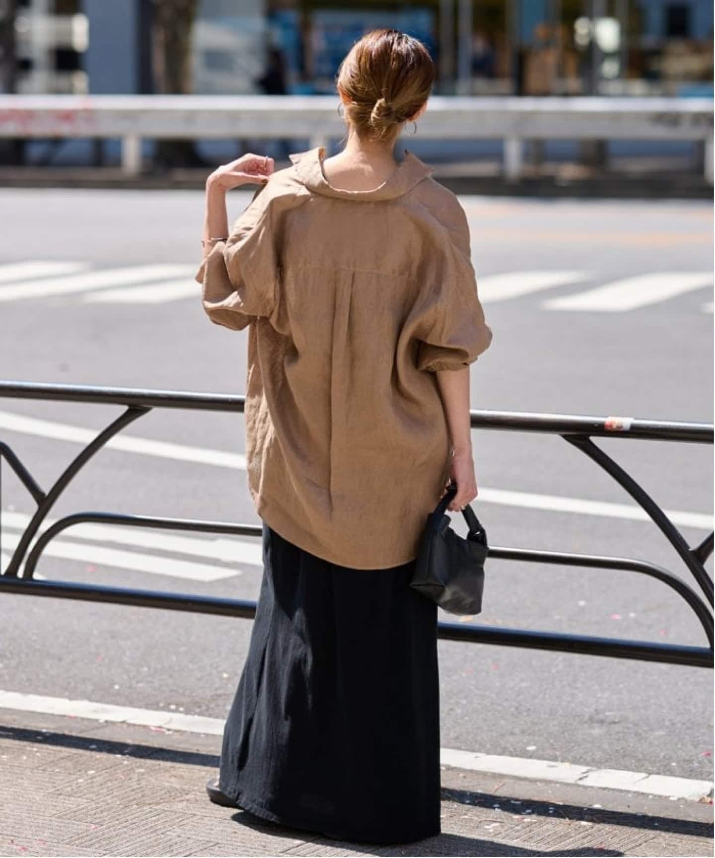≪新色 / 追加≫ライトフレンチリネンレギュラーシャツ（シャツ