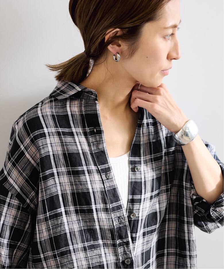 ≪一部カラーWEB限定 / 追加≫ライトフレンチリネンストライプ 