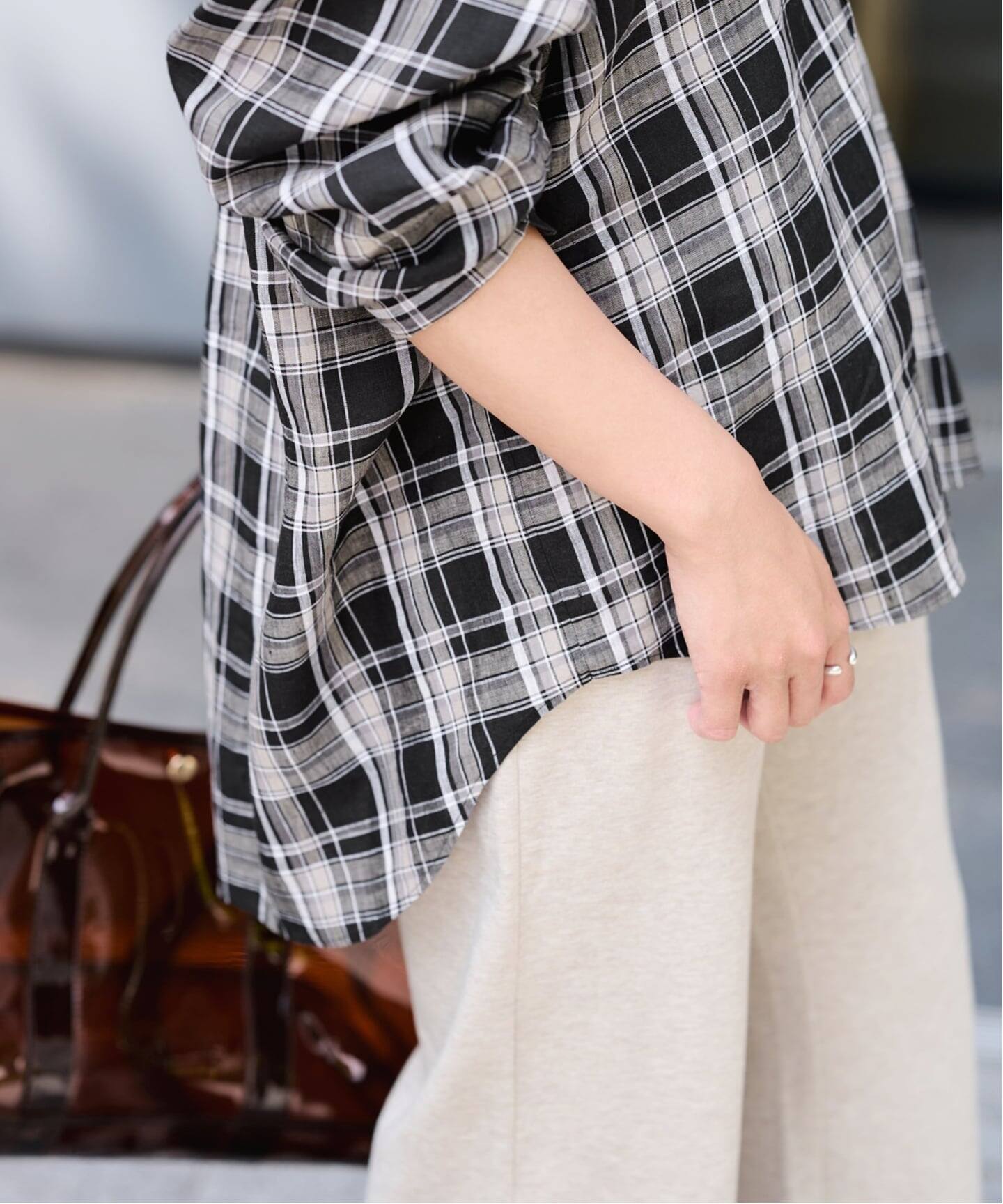 ≪一部カラーWEB限定 / 追加≫ライトフレンチリネンストライプ