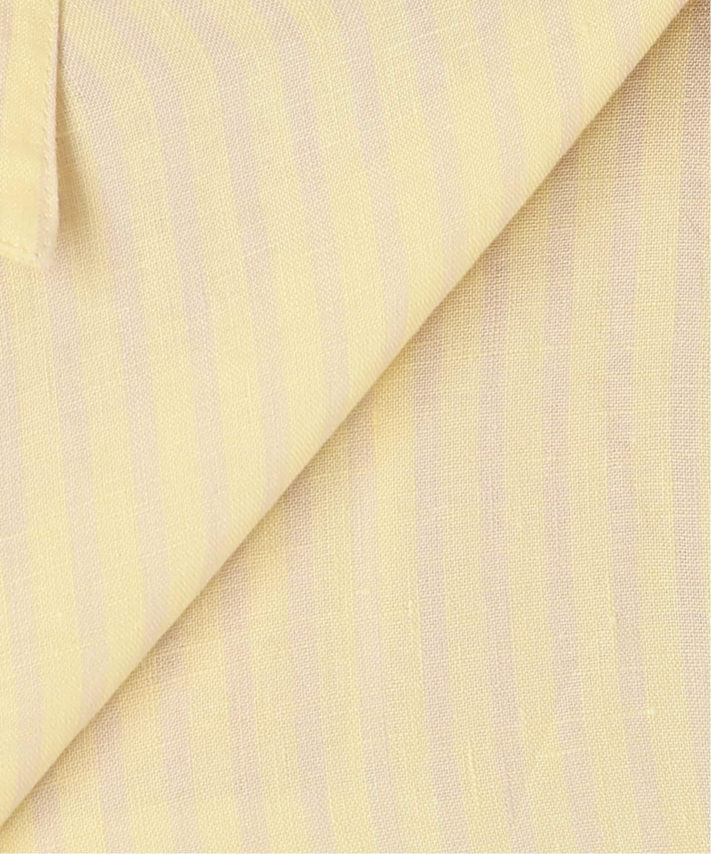 ★専用★ FRAMeWORK FRENCH LINEN ビッグシャツ（イエロー） FRAMeWORK（フレームワーク）の「FRENCH LINEN ビッグシャツ（イエロー