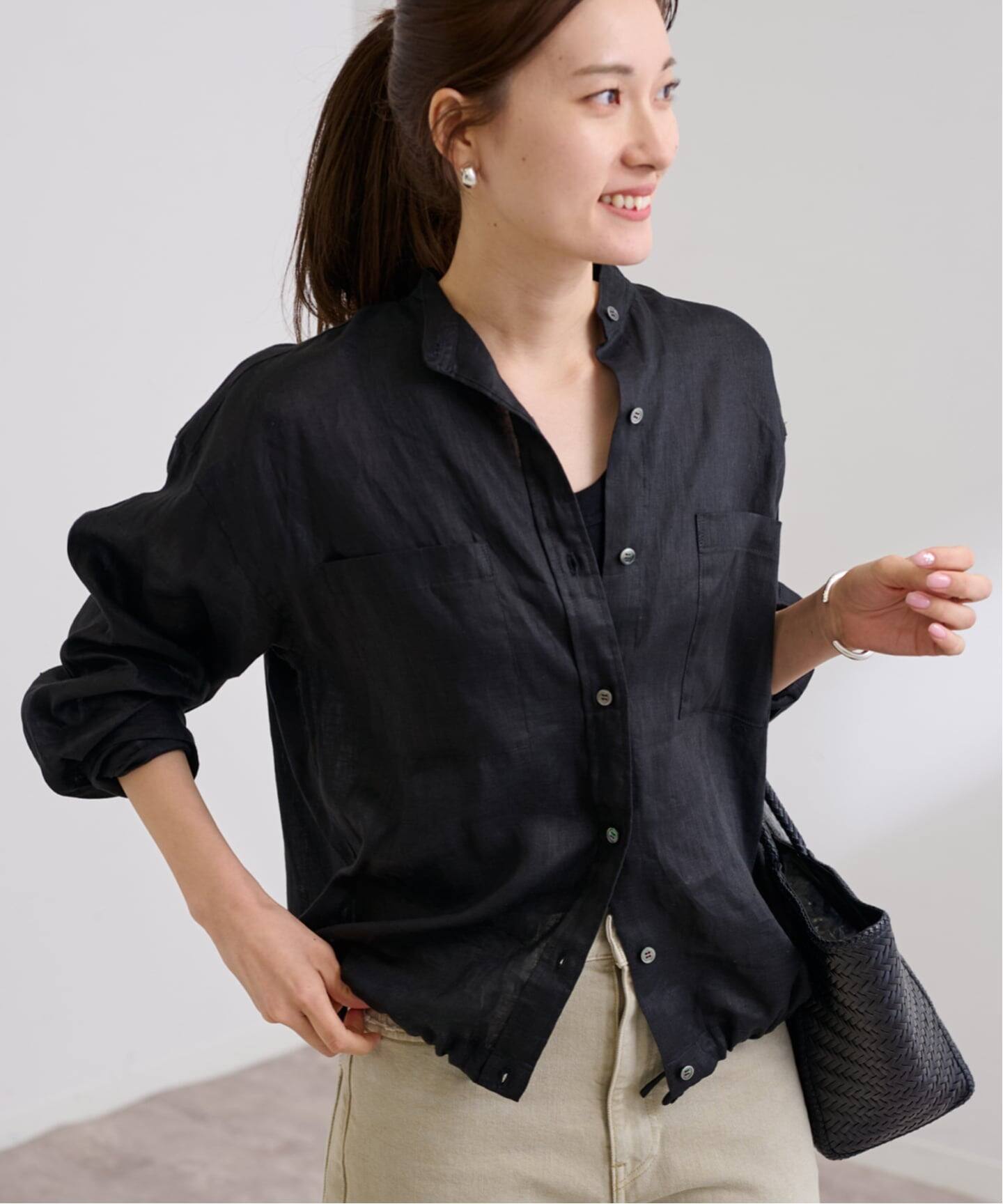 ≪WEB先行 / 追加予約≫フレンチリネンドロストシャツ（シャツ