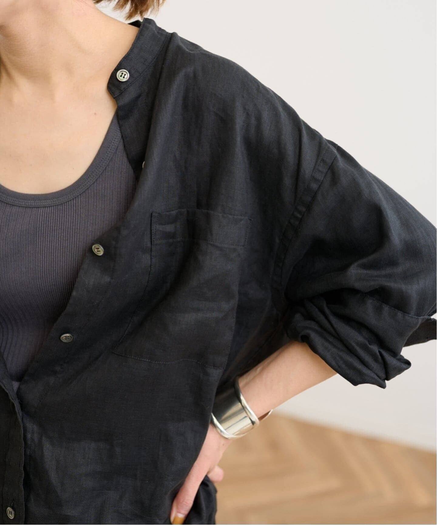 ≪WEB先行 / 追加予約≫フレンチリネンドロストシャツ（シャツ