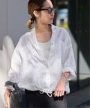 ≪追加≫フレンチリネンドロストシャツ 2