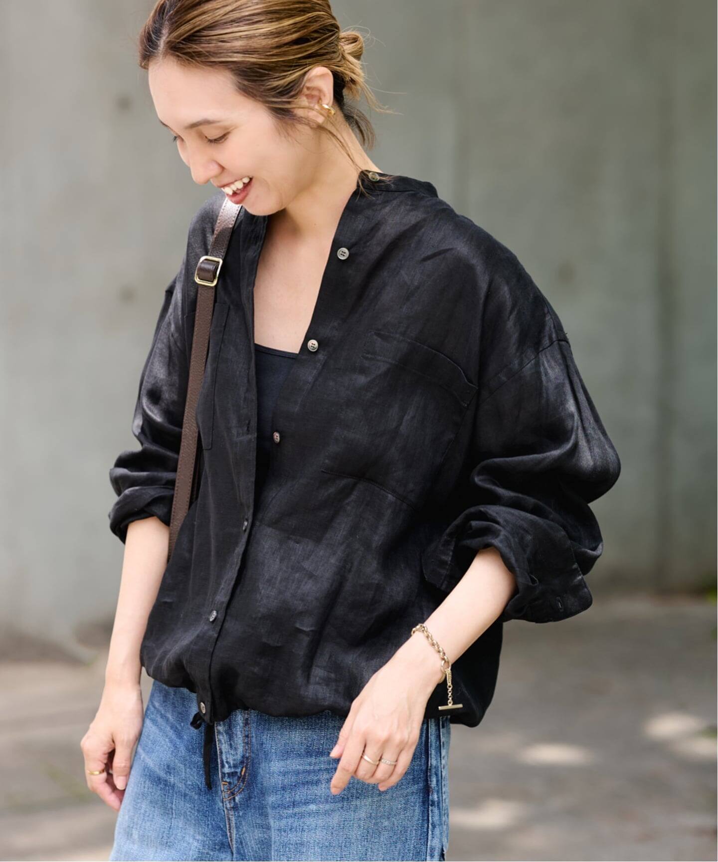 ≪追加≫フレンチリネンドロストシャツ 3（シャツ／ブラウス