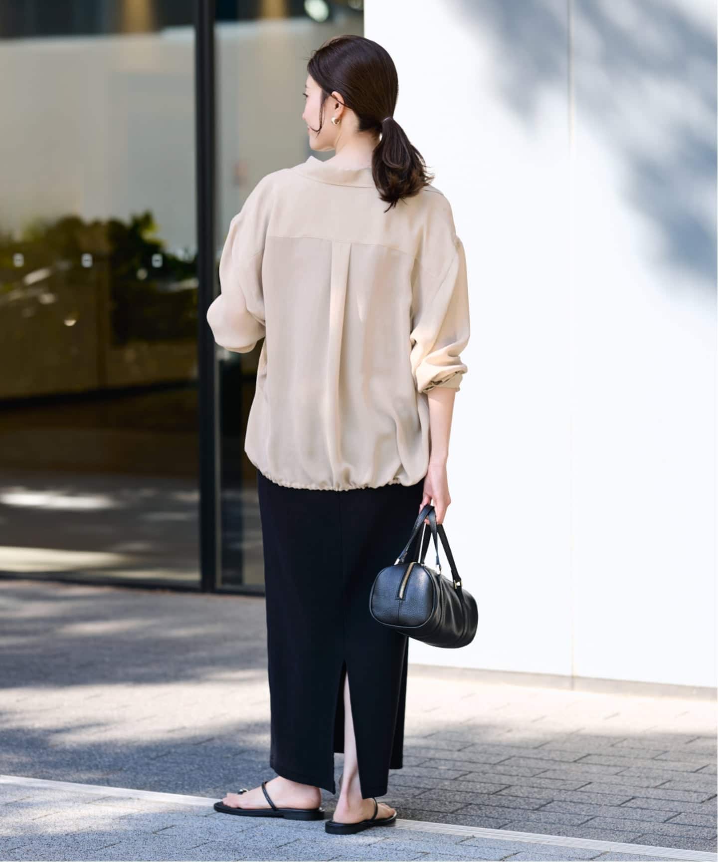 ≪手洗い可 / 予約≫シアービエラドロストレギュラーシャツ（シャツ