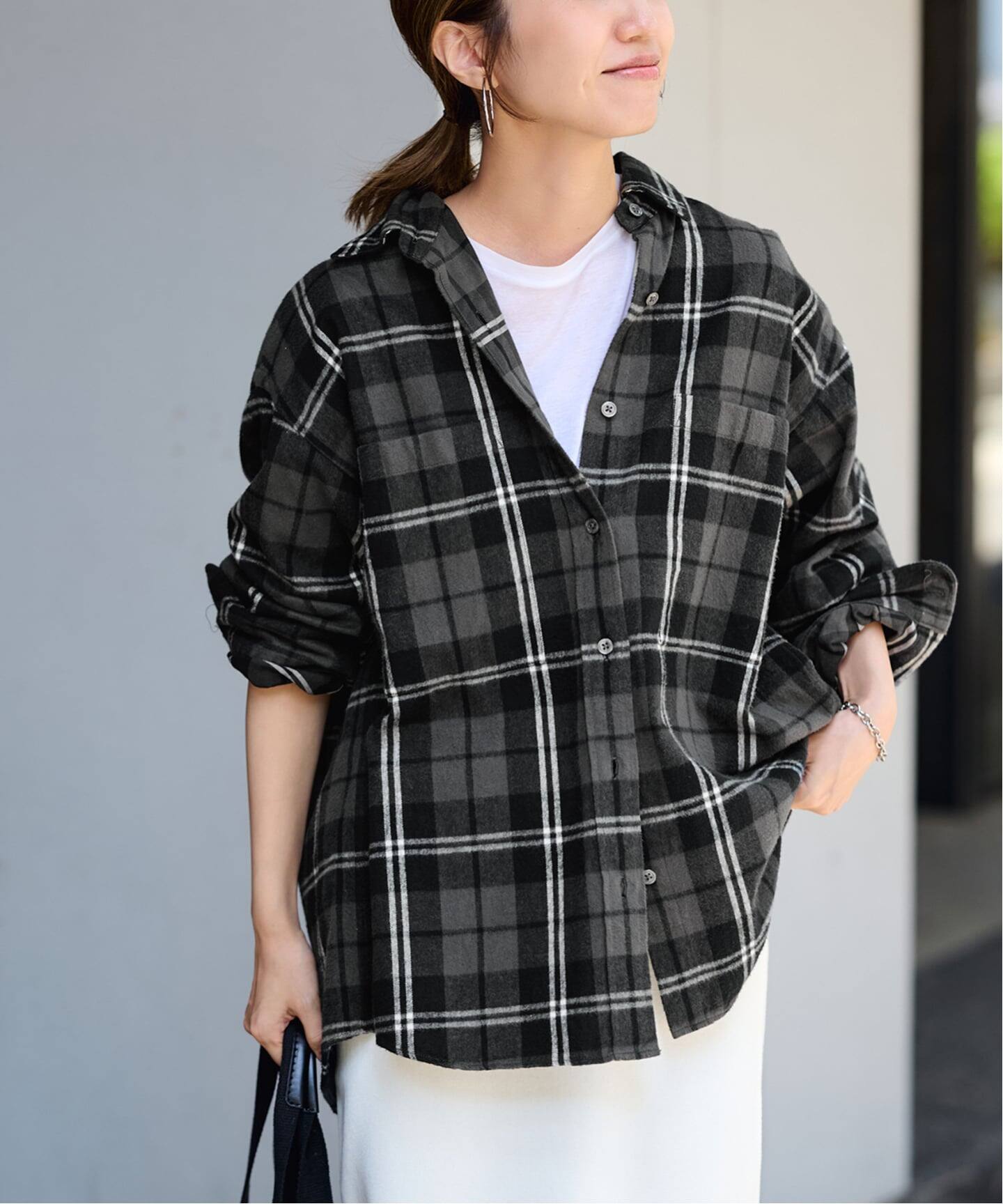≪WEB限定 / 追加予約≫ネルチェックシャツ（シャツ／ブラウス 