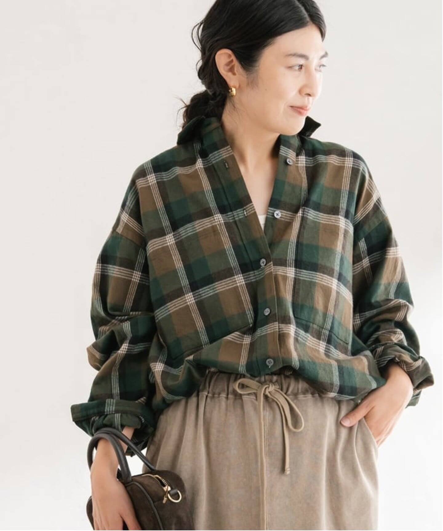 ≪WEB限定 / 追加予約≫ネルチェックシャツ（シャツ／ブラウス