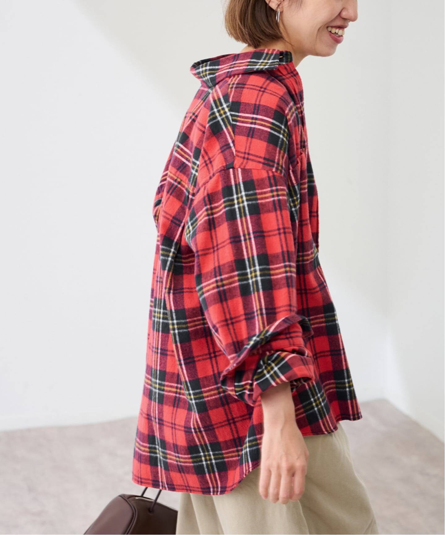 ≪WEB限定 / 追加予約≫ネルチェックシャツ（シャツ／ブラウス