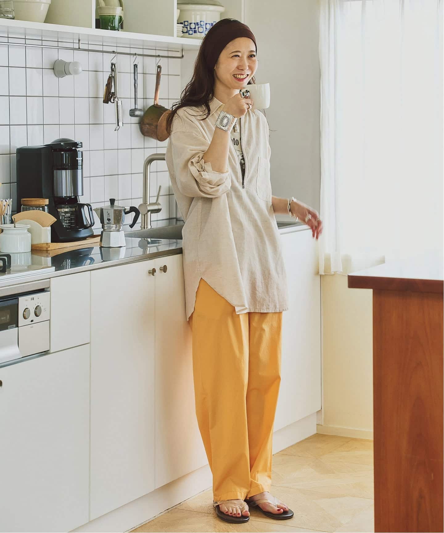 PAYDAY×HOWIECLOTHING×FRAMeWORK HALF ZIP シャツ（シャツ／ブラウス