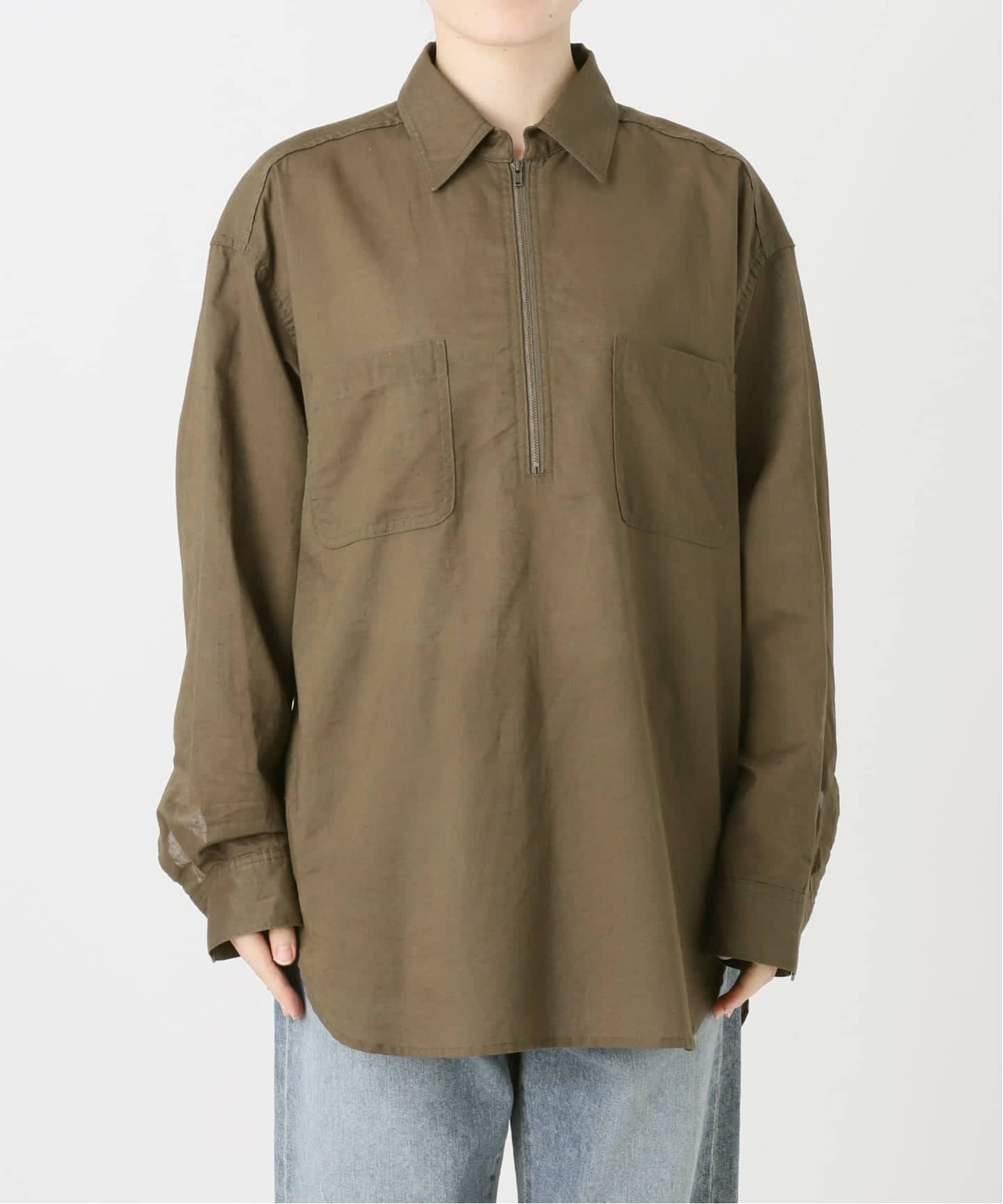 フレームワーク　ペイディPAY DAY シャツ PAYDAY×HOWIECLOTHING×FRAMeWORK HALF ZIP シャツ（シャツ／ブラウス