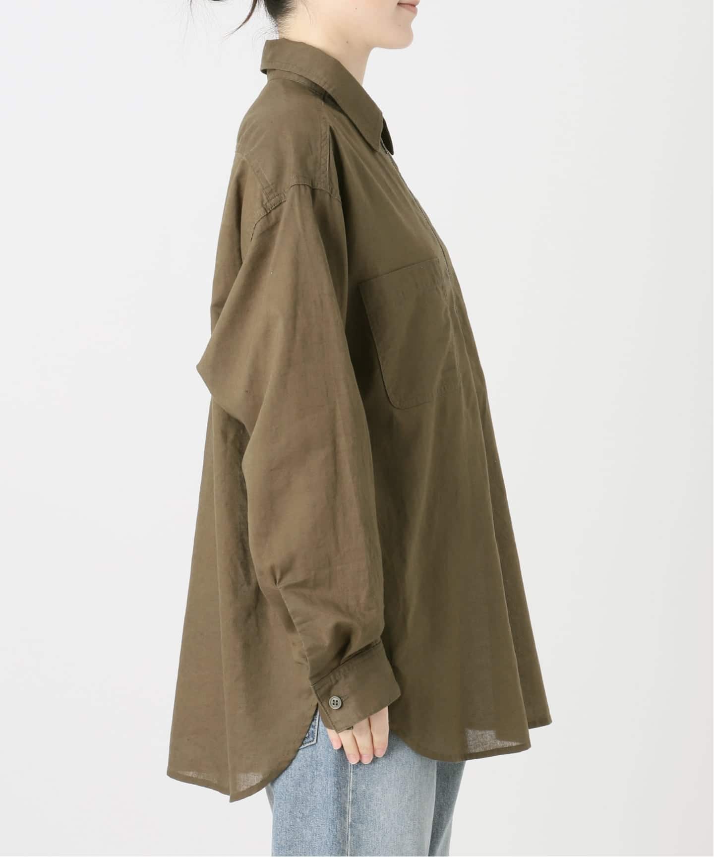 PAYDAY×HOWIECLOTHING×FRAMeWORK HALF ZIP シャツ（シャツ／ブラウス