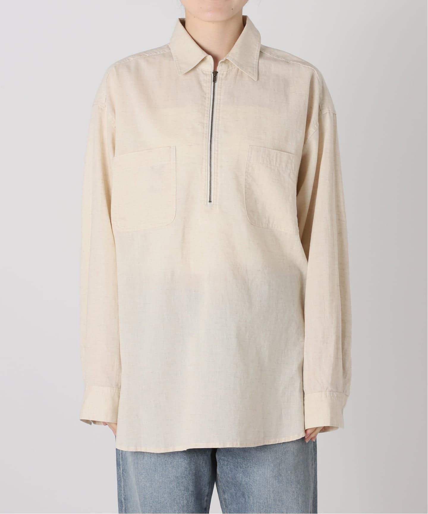 PAYDAY×HOWIECLOTHING×FRAMeWORK HALF ZIP シャツ（シャツ／ブラウス