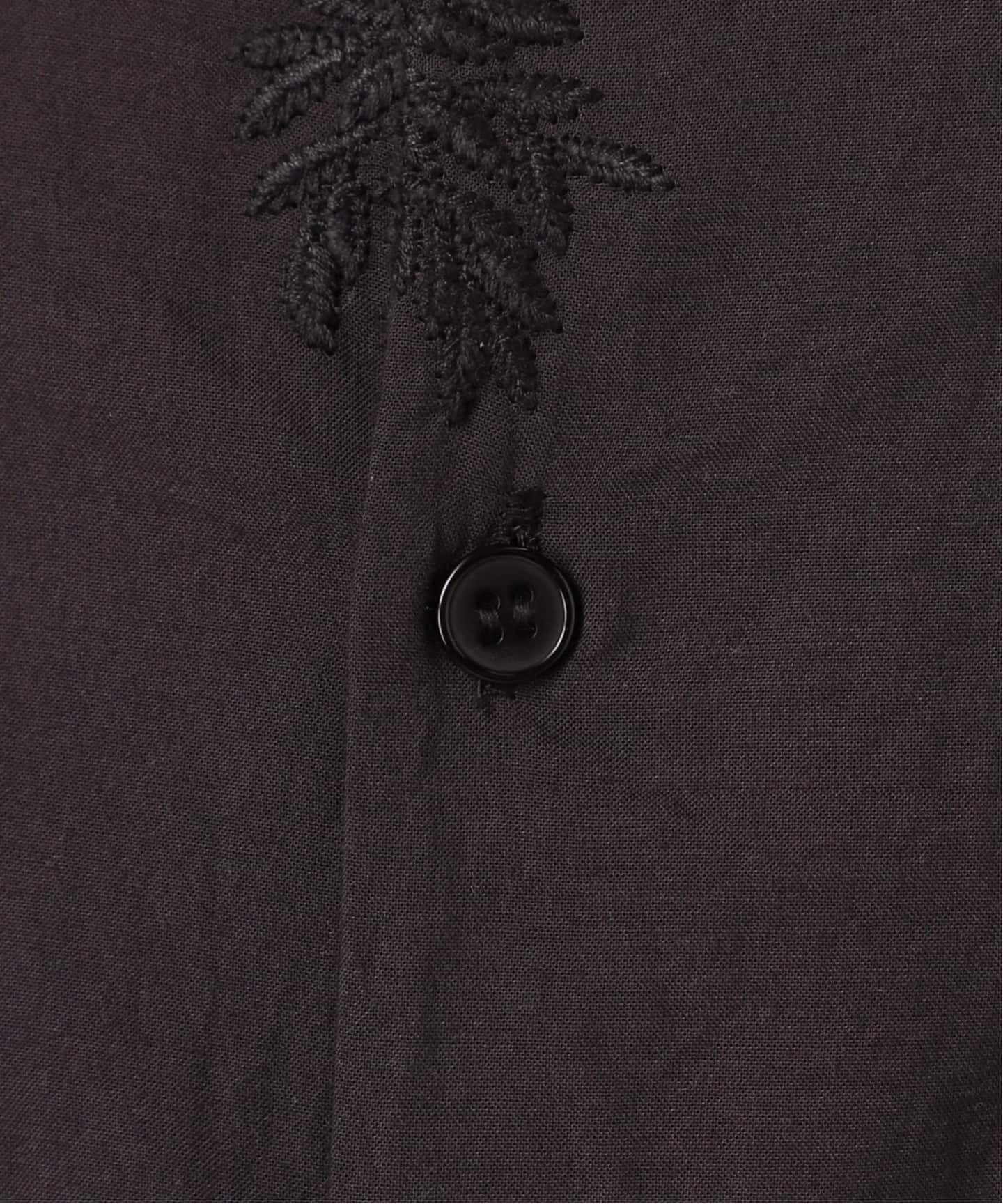COUTURE DADAM/クチュールドアダム parm tree embroidery シャツ