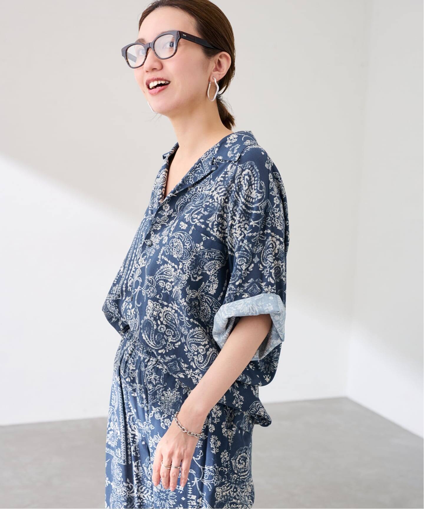 COUTURE D`ADAM/クチュールドアダム bandana print シャツ（シャツ 